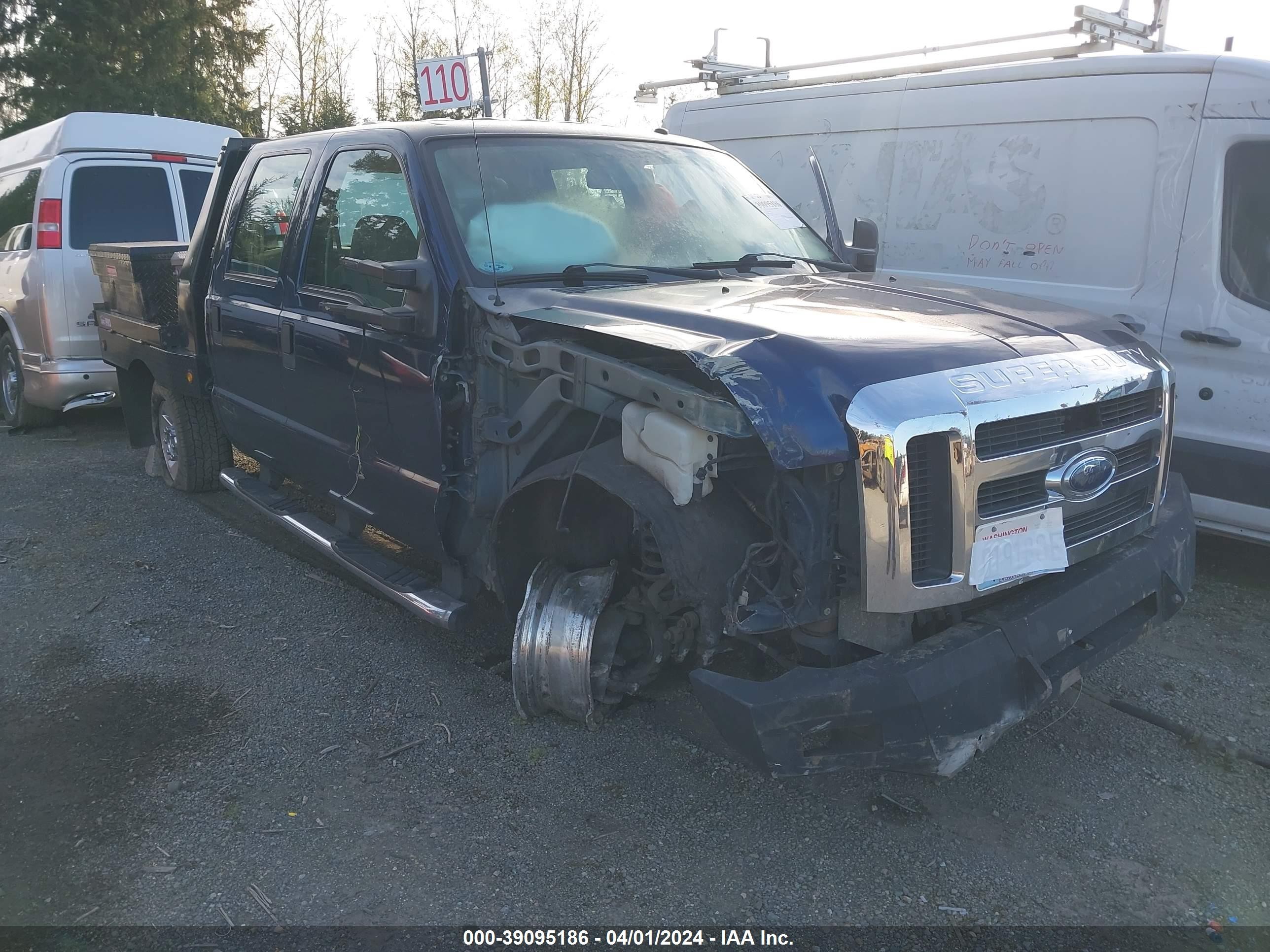 FORD F250 2008 1ftsw21y18ee47233