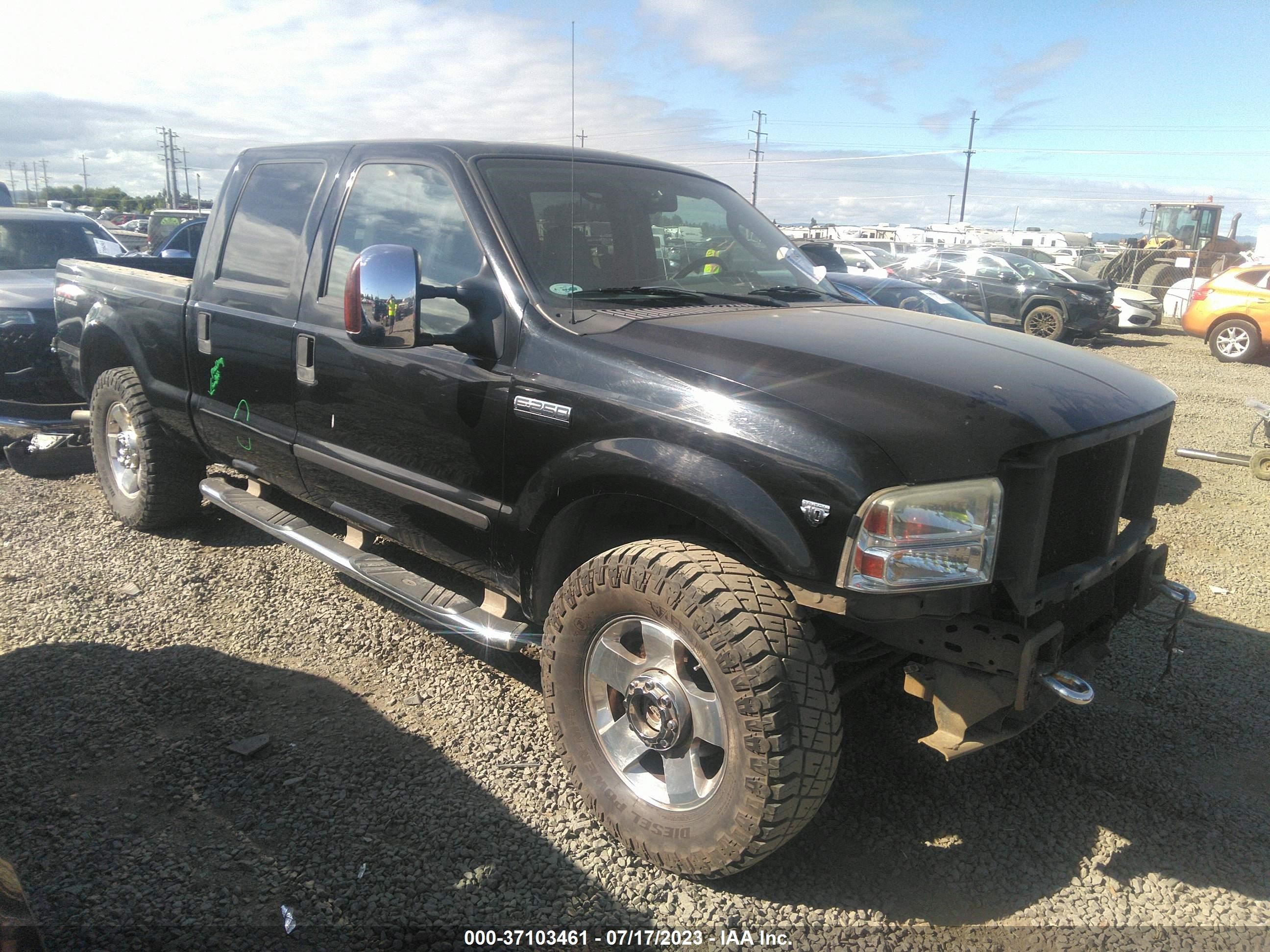 FORD F250 2006 1ftsw21y56ea51965