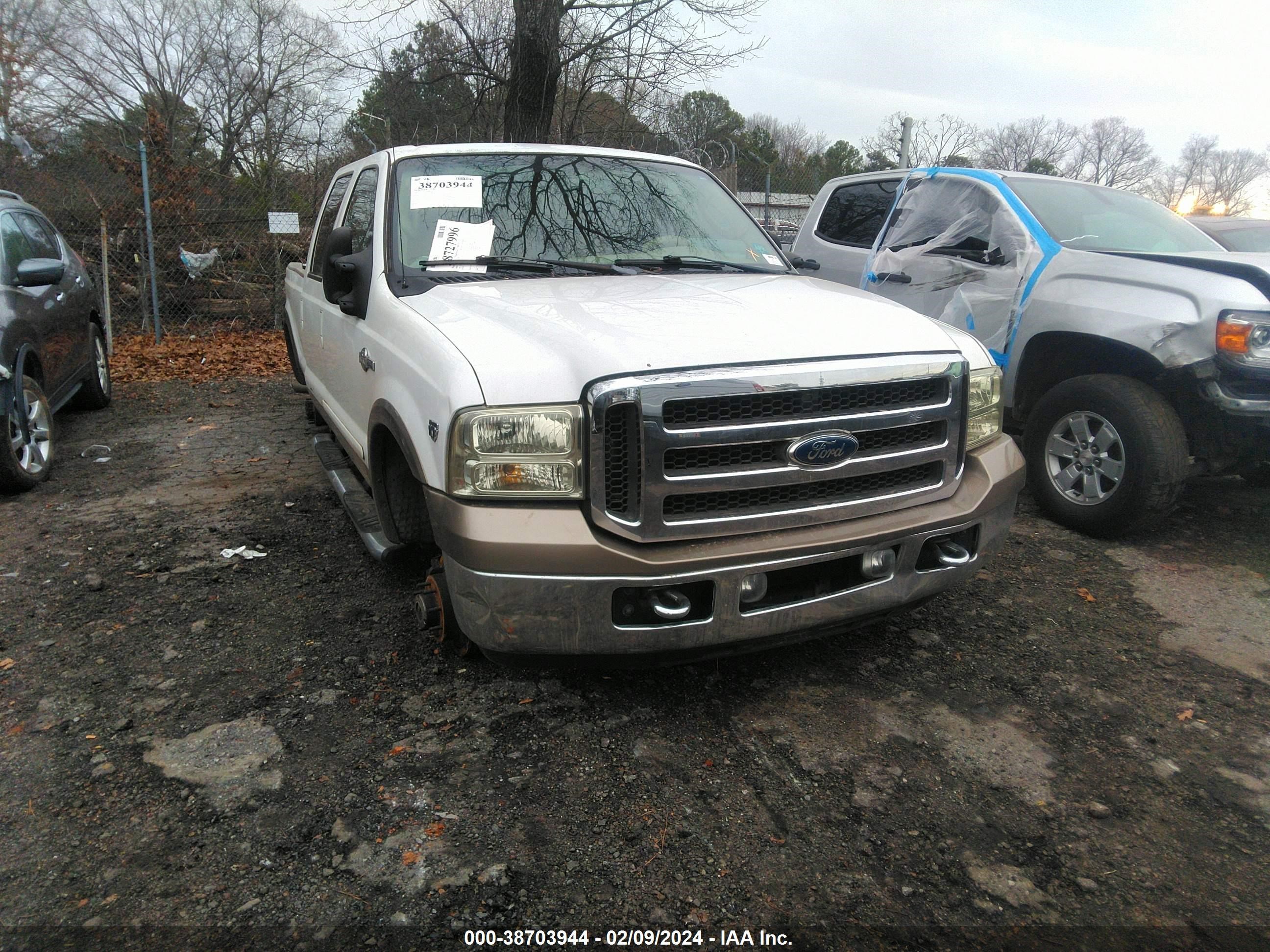 FORD F250 2007 1ftsw21y67ea07684