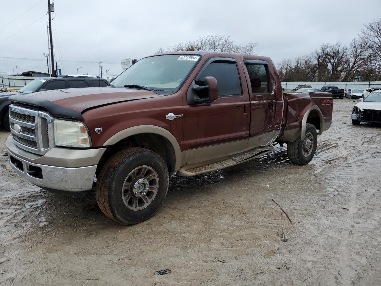 FORD F250 2005 1ftsw21y75ec90870