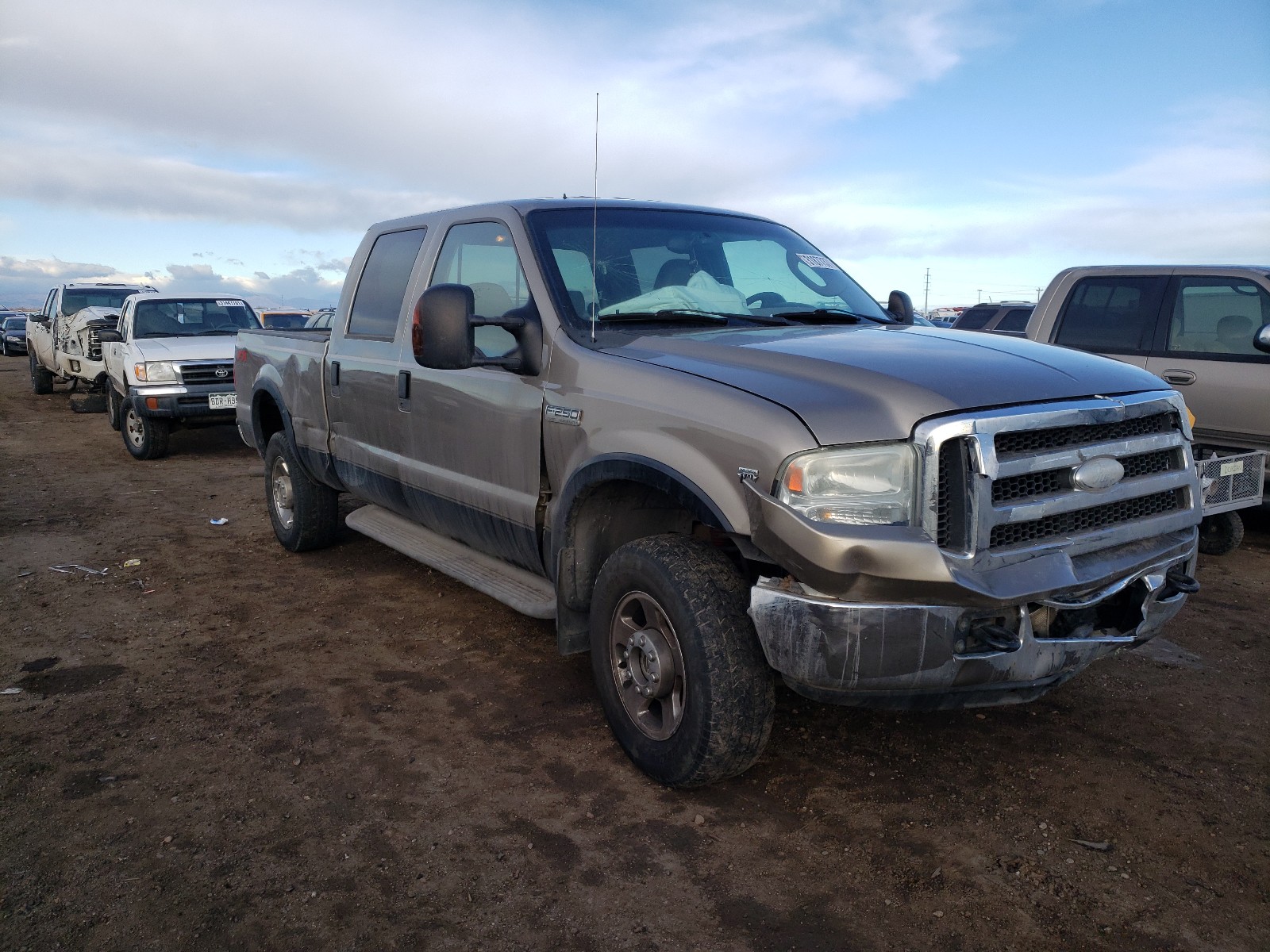 FORD F250 SUPER 2005 1ftsw21y95eb50884