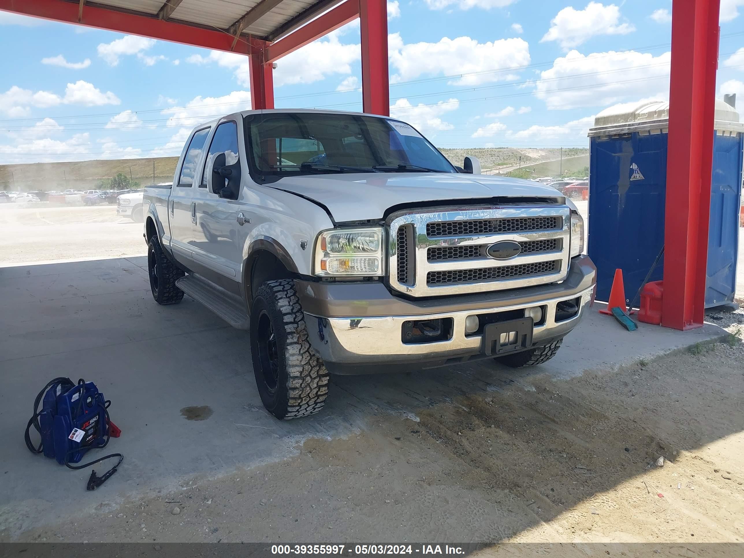 FORD F250 2007 1ftsw21y97ea44907