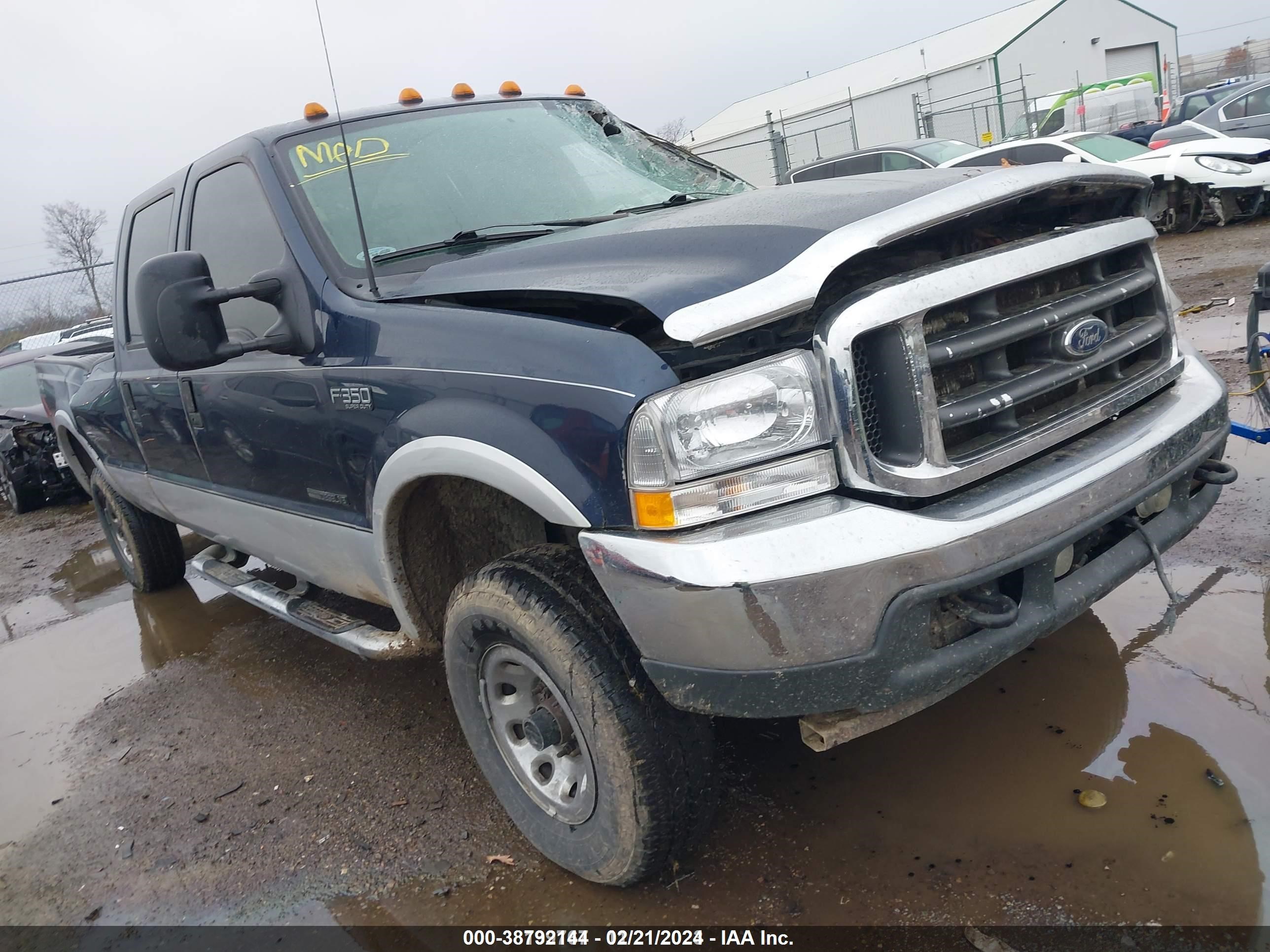 FORD F350 2002 1ftsw31f02eb68416