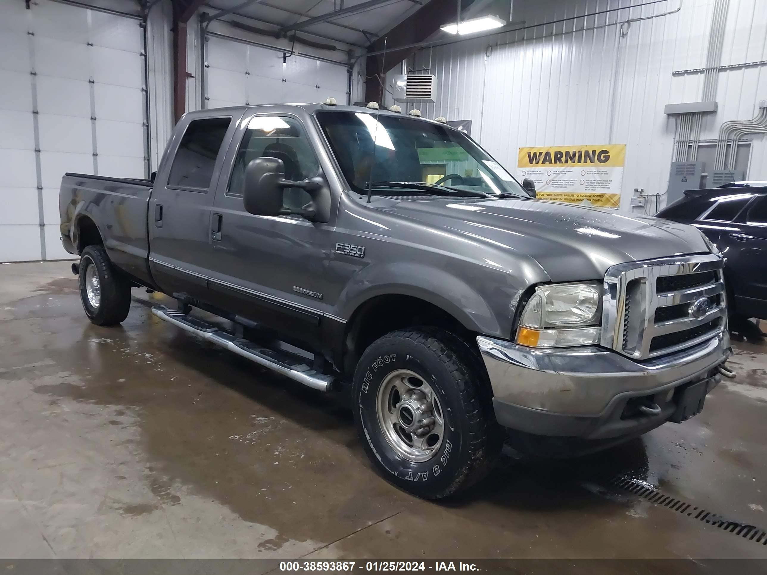 FORD F350 2002 1ftsw31f22eb92197