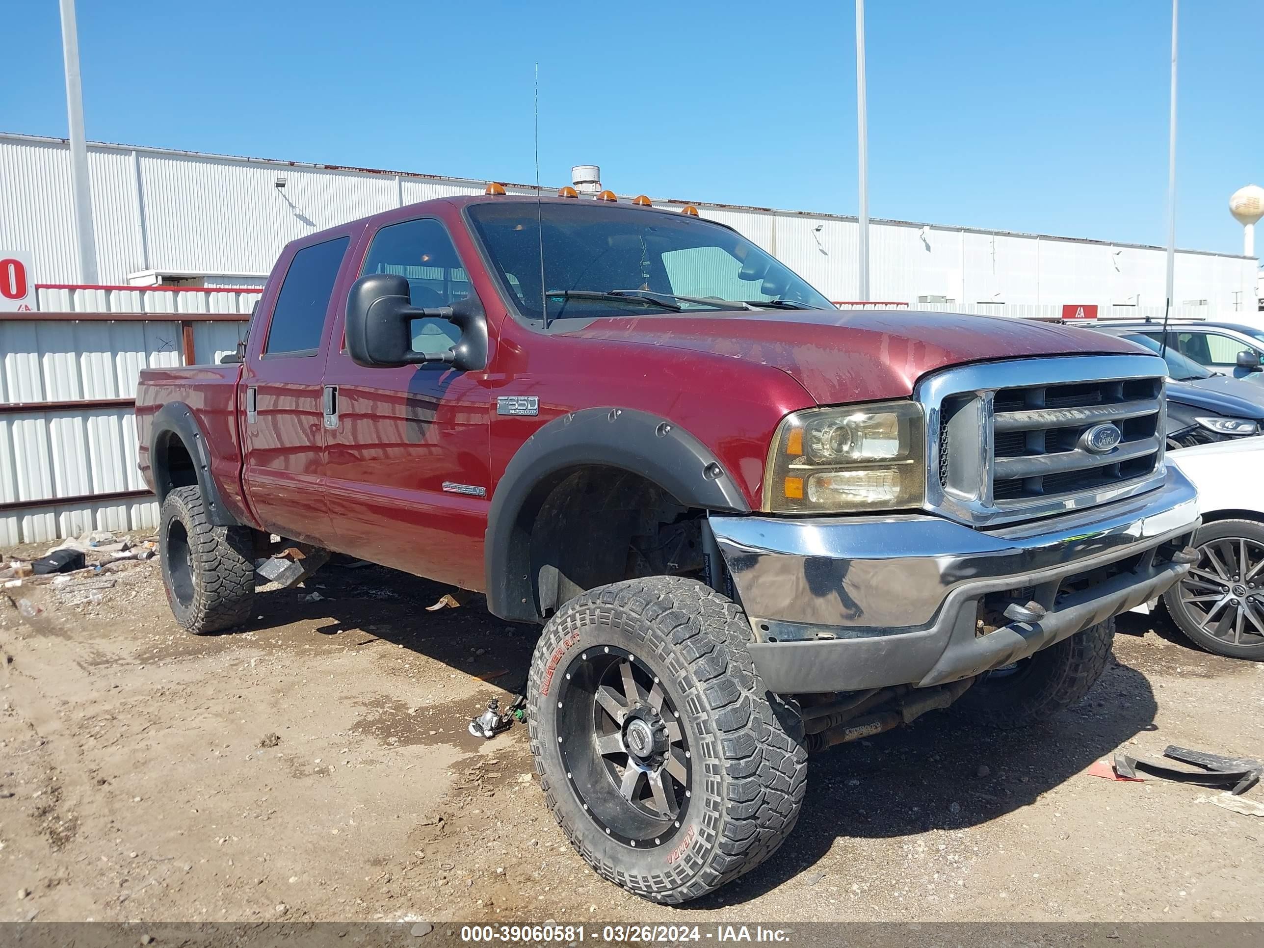 FORD F350 2000 1ftsw31f3yeb41509