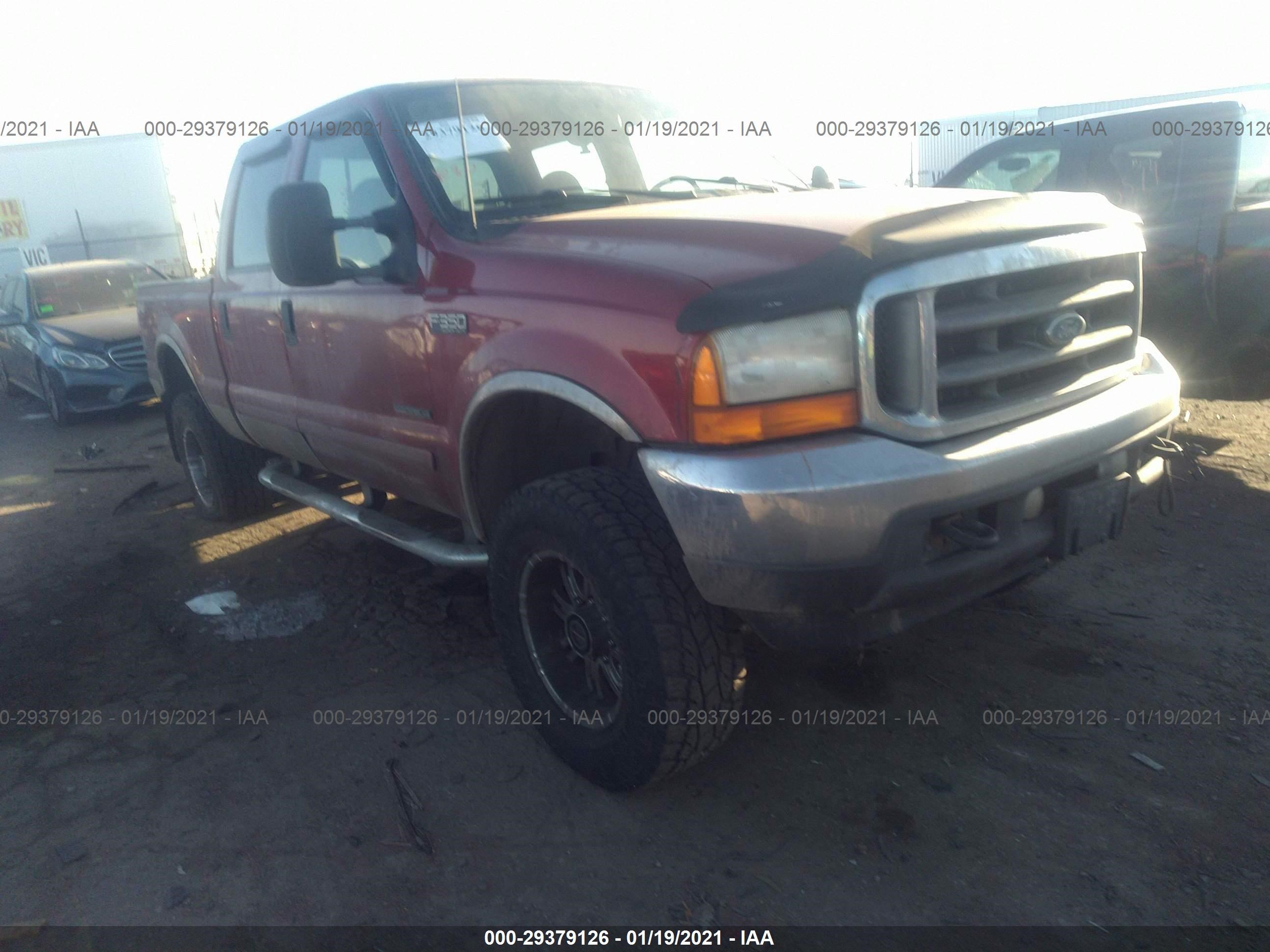 FORD F350 2001 1ftsw31f51ec26521