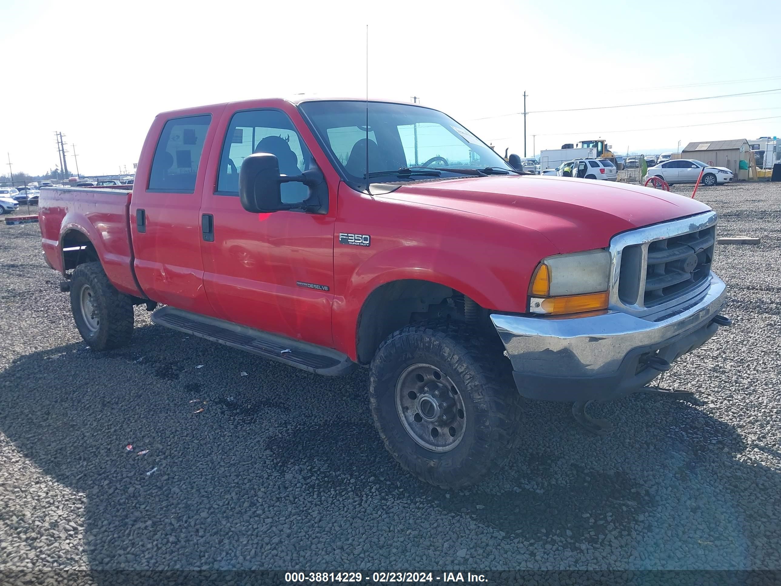 FORD F350 2000 1ftsw31f5yee30956