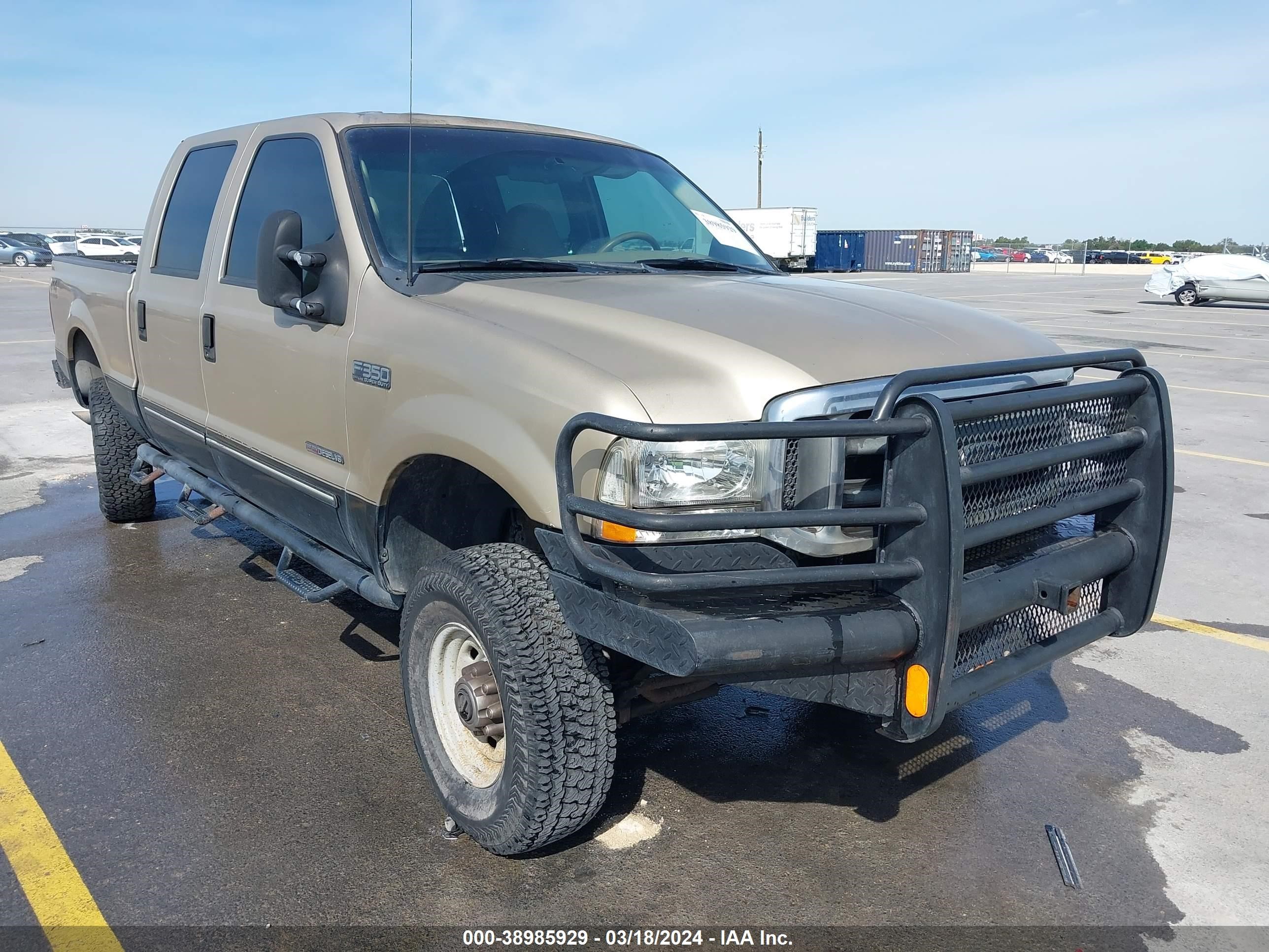 FORD F350 2000 1ftsw31f8yed12965