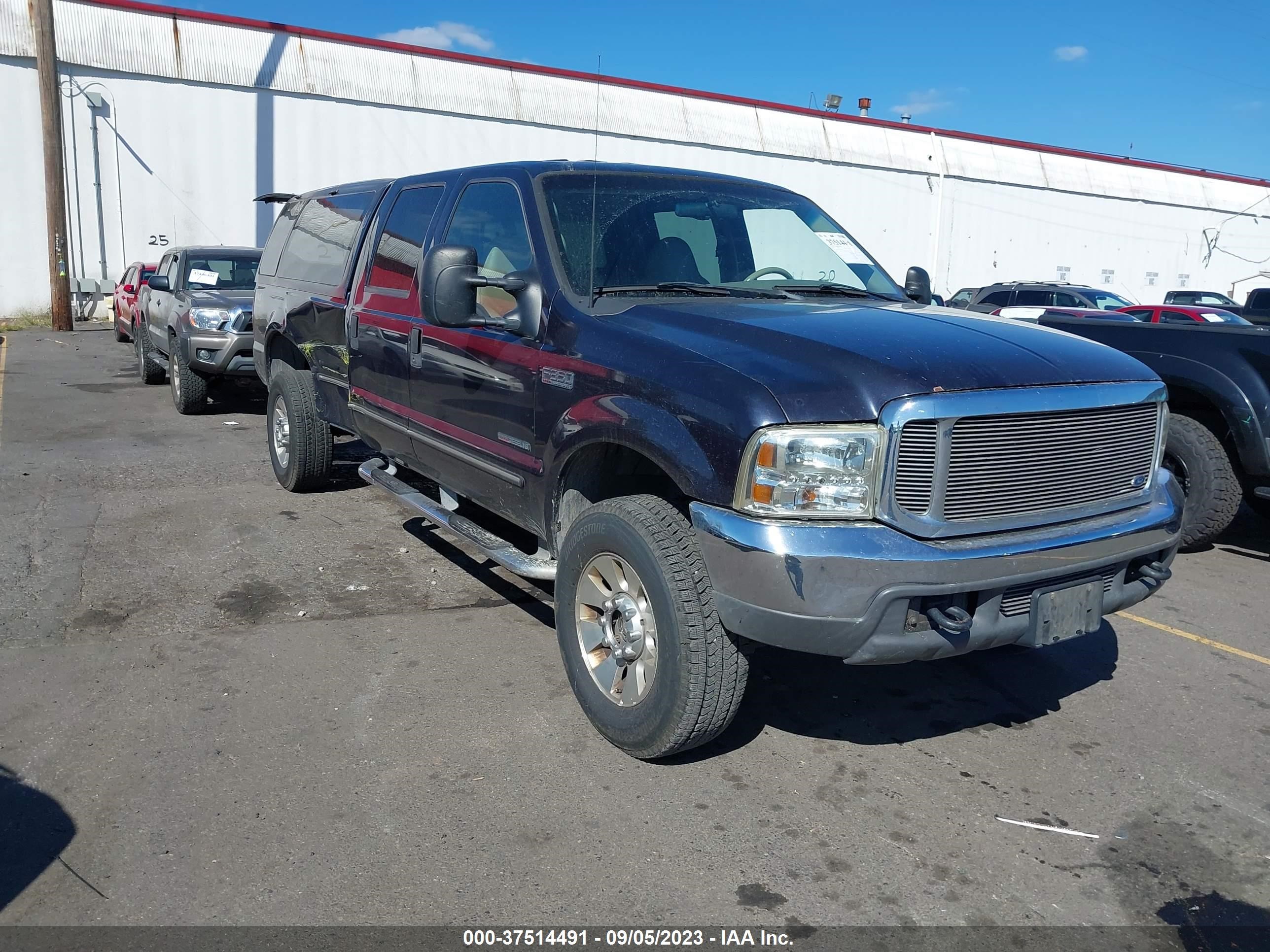 FORD F350 2000 1ftsw31f9yee21676