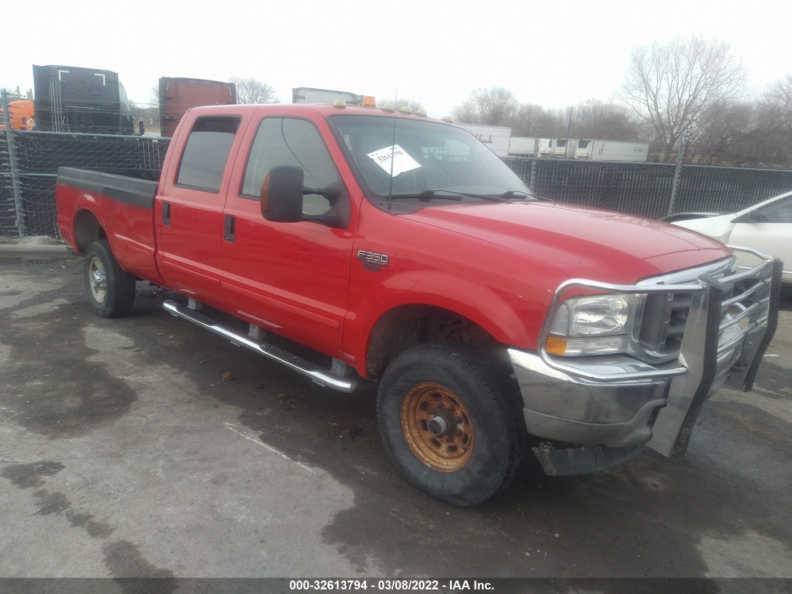 FORD F350 2003 1ftsw31l63ed79935