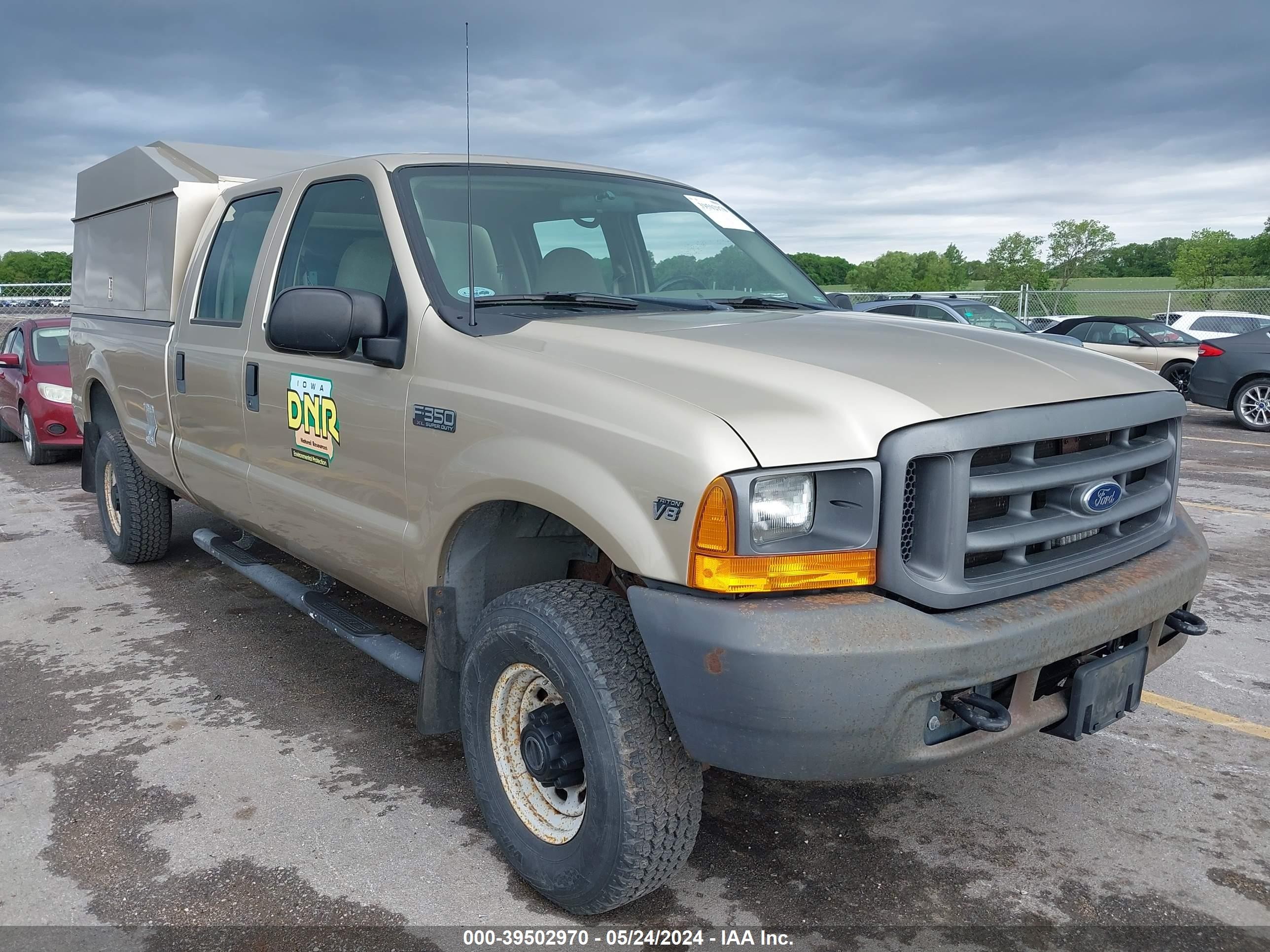 FORD F350 2001 1ftsw31l71ea58211