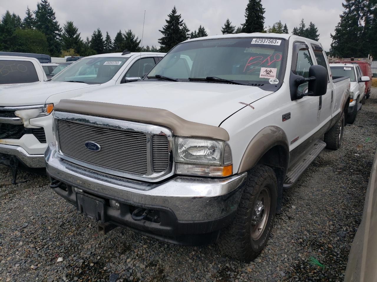 FORD F350 2004 1ftsw31p04eb18630