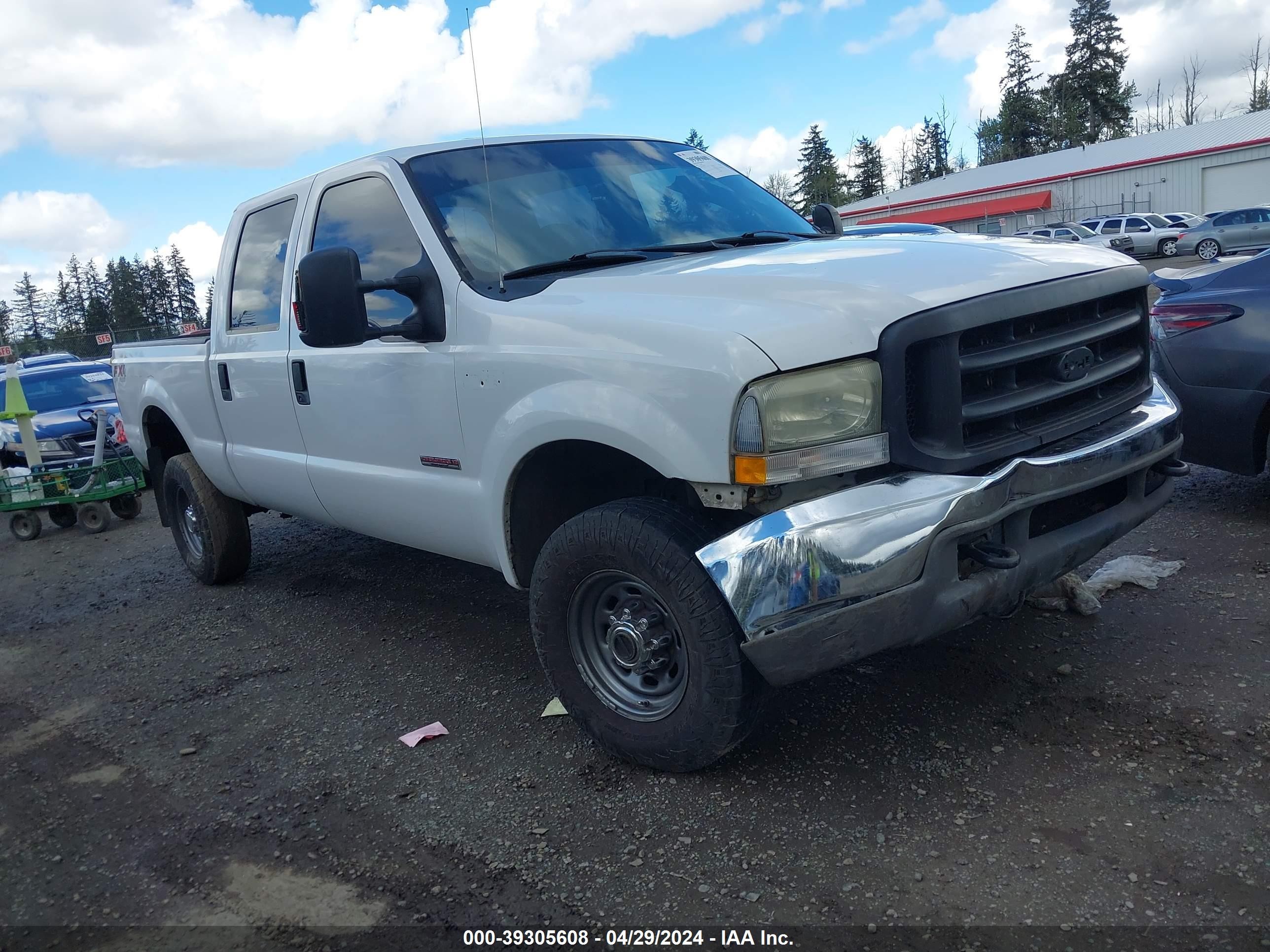 FORD F350 2004 1ftsw31p14ec49694