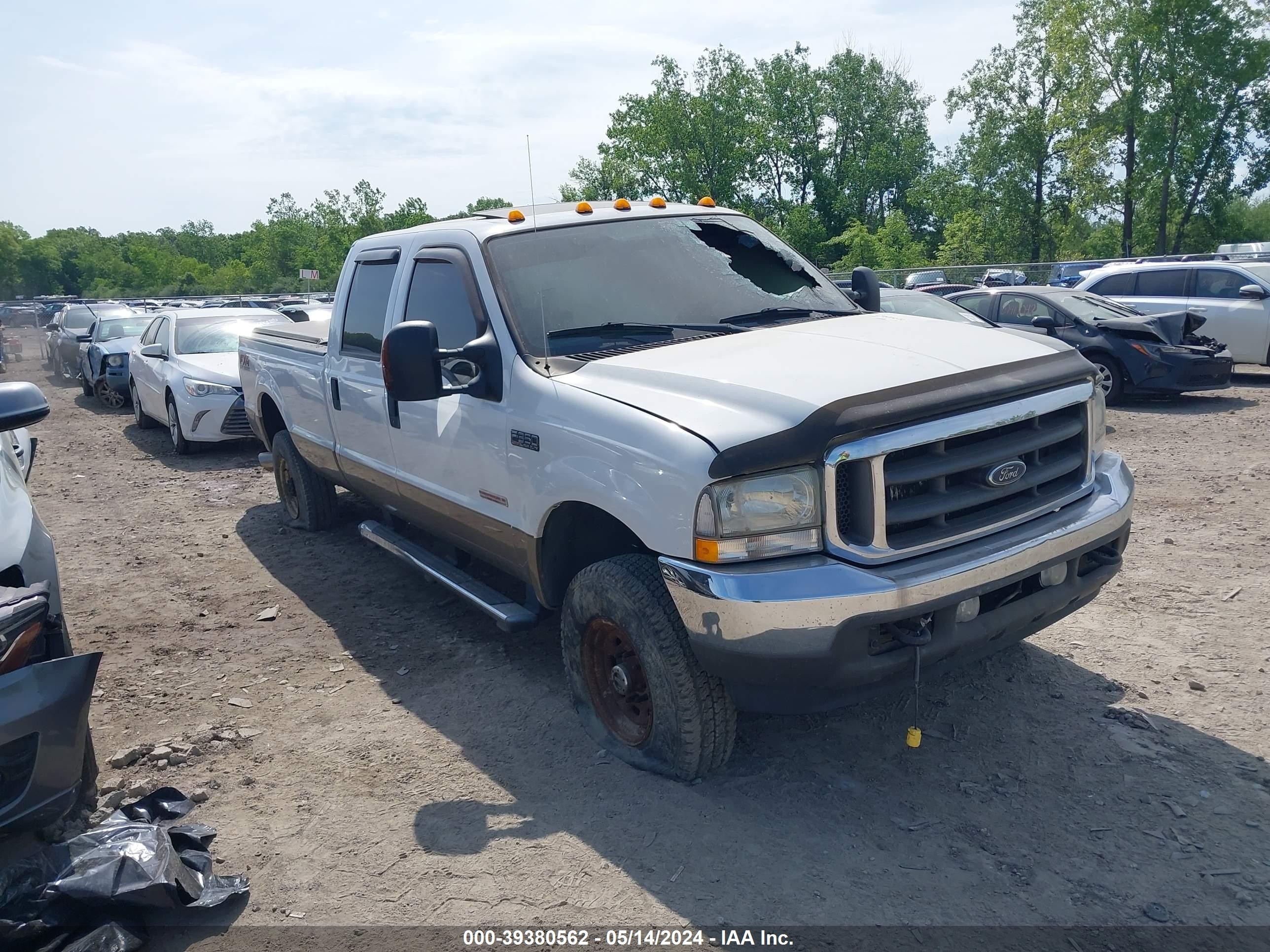 FORD F350 2004 1ftsw31p24eb58224