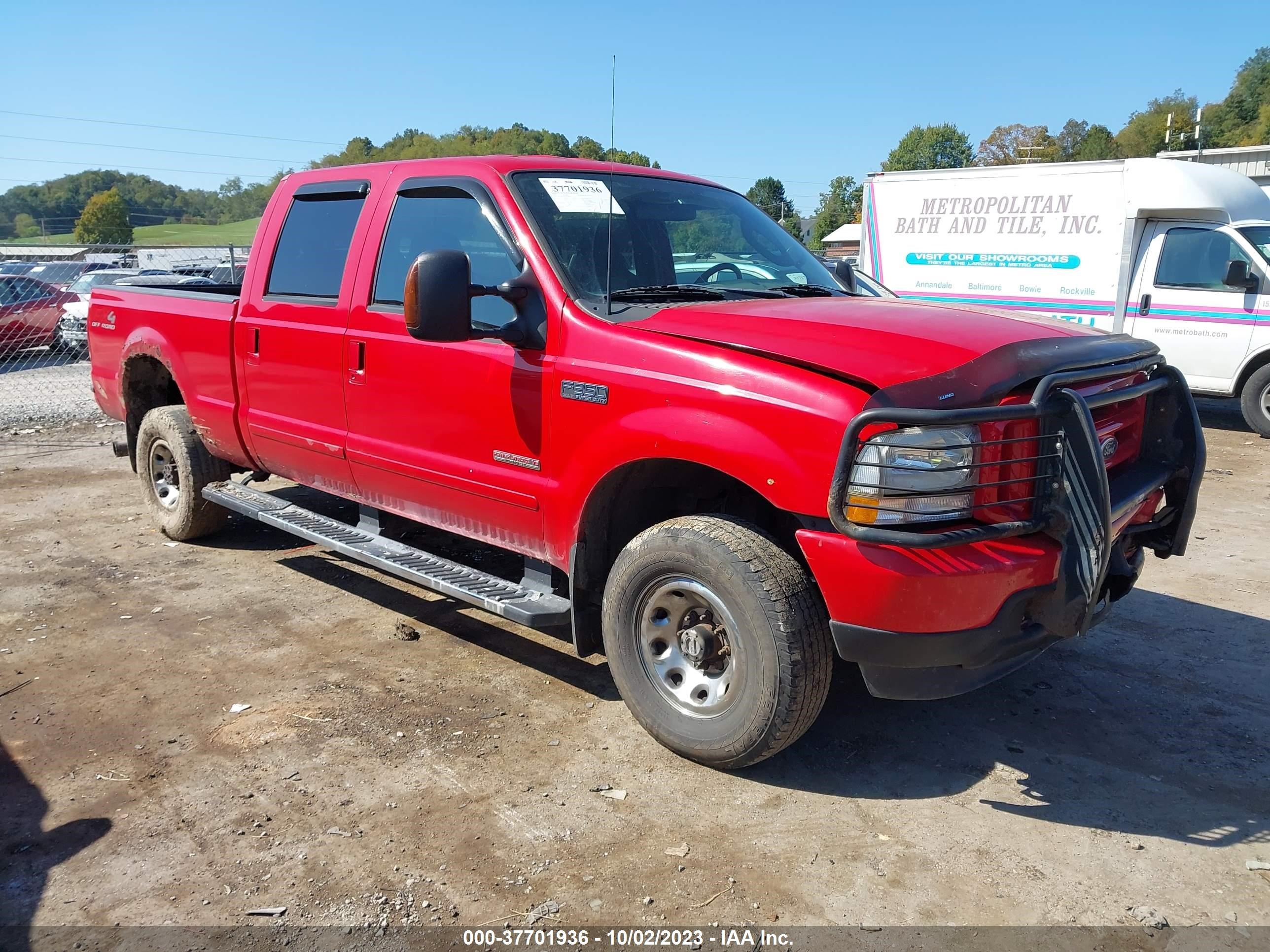 FORD F350 2003 1ftsw31p43ec68741