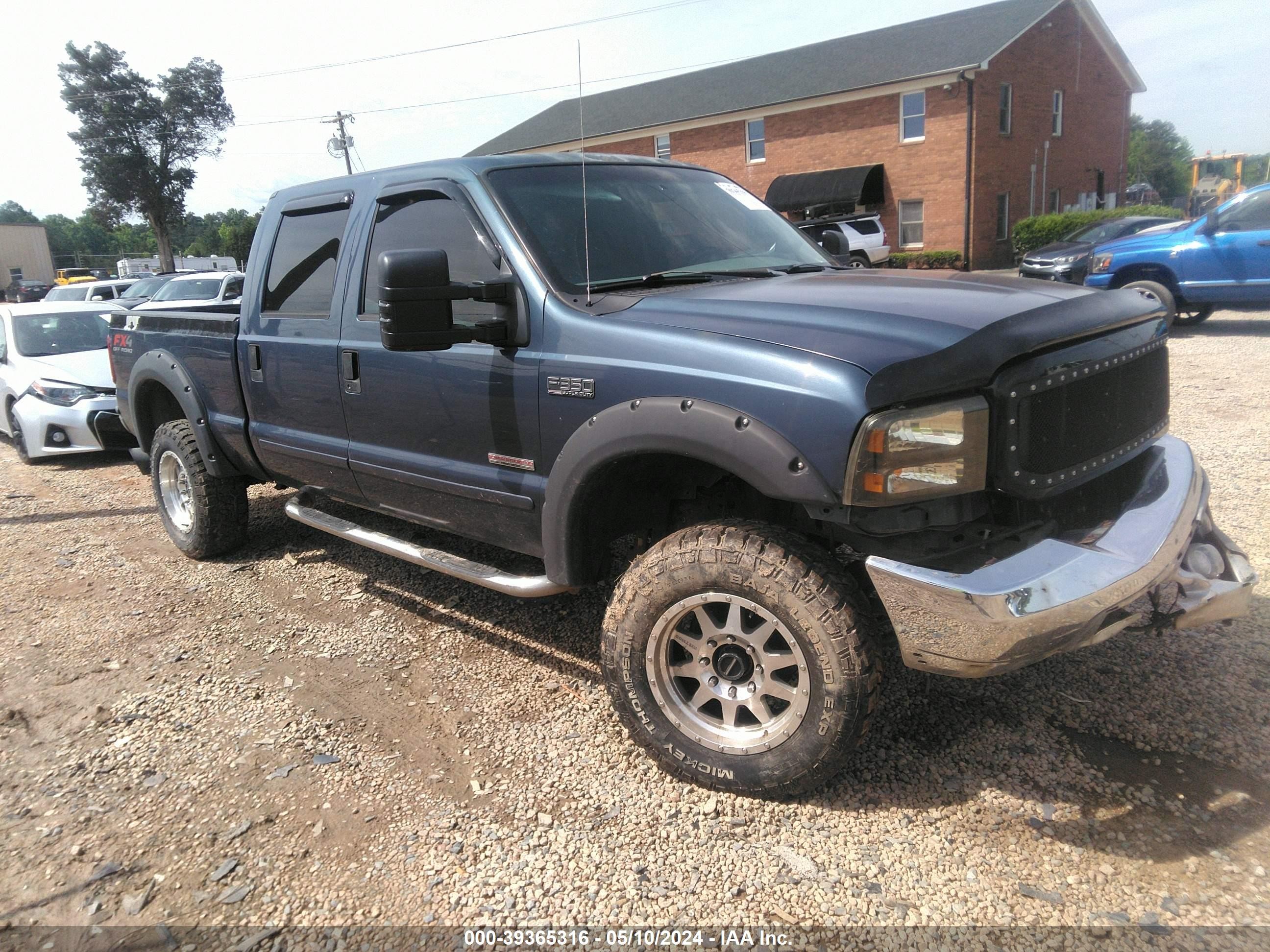 FORD F350 2004 1ftsw31p44eb94397