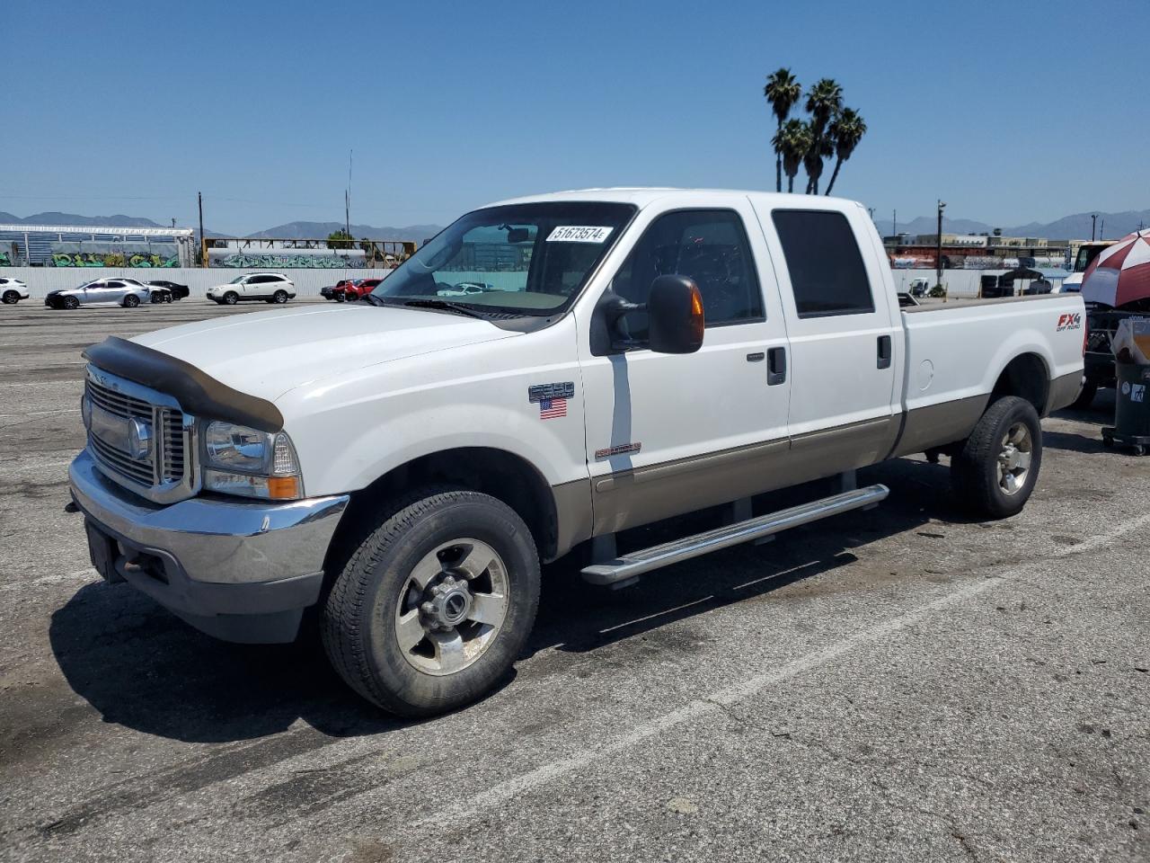 FORD F350 2004 1ftsw31p44ec35000