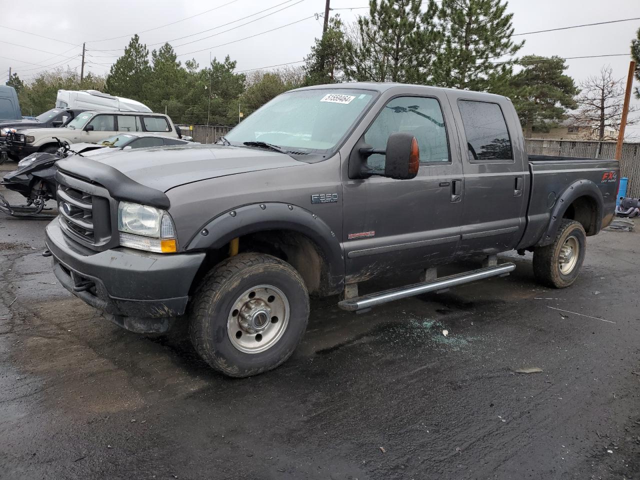 FORD F350 2004 1ftsw31p44ec41587