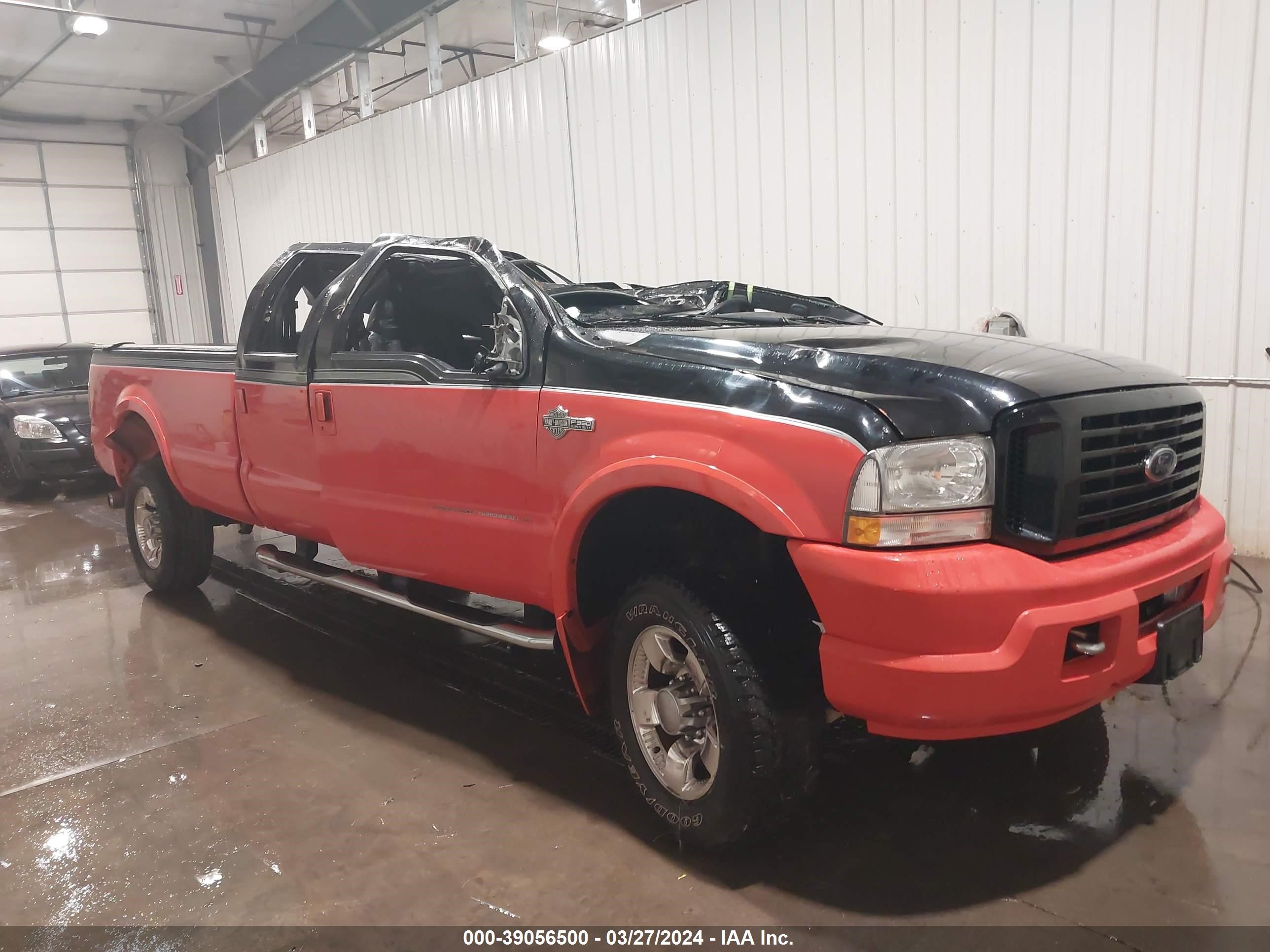 FORD F350 2004 1ftsw31p44ec61449