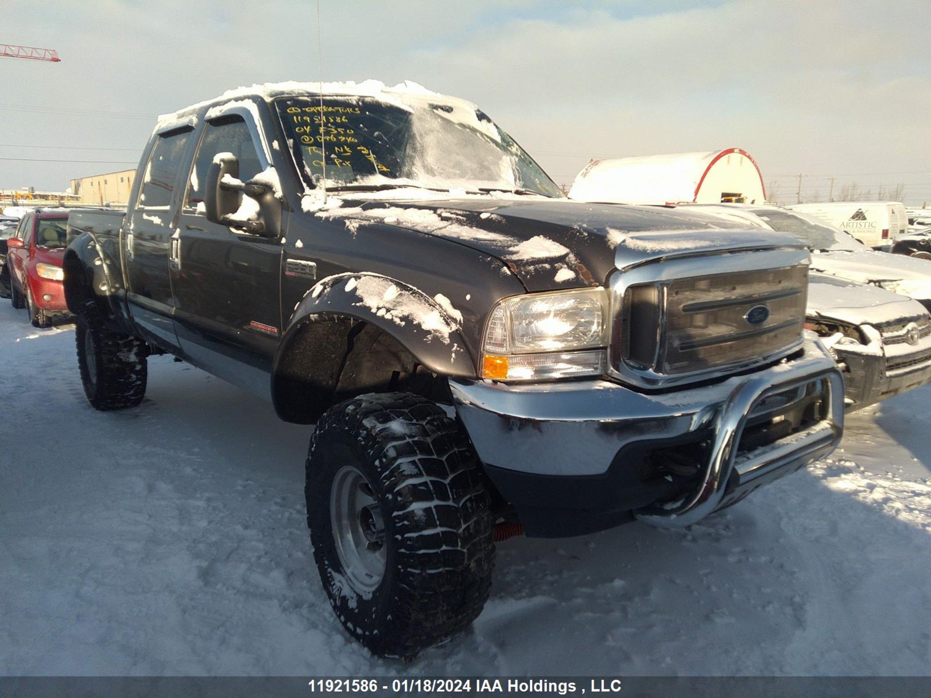 FORD F350 2004 1ftsw31p44ed96740