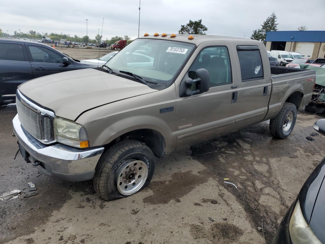 FORD F350 2004 1ftsw31p54ea16627