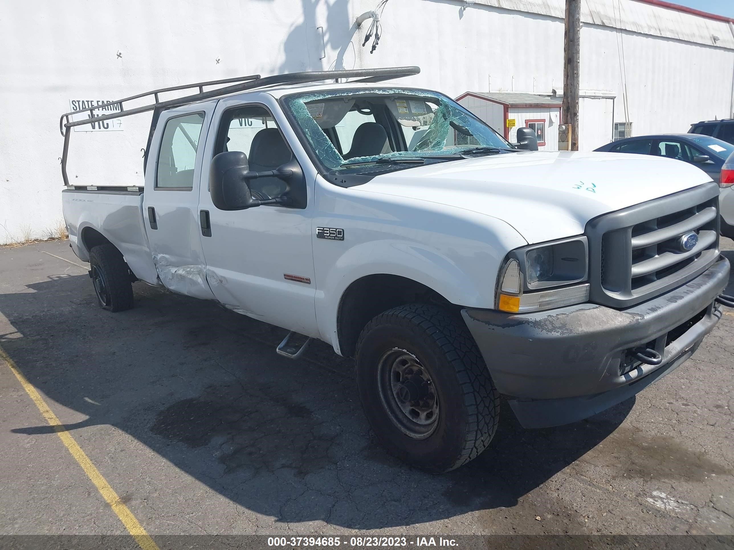 FORD F350 2004 1ftsw31p84ed55057