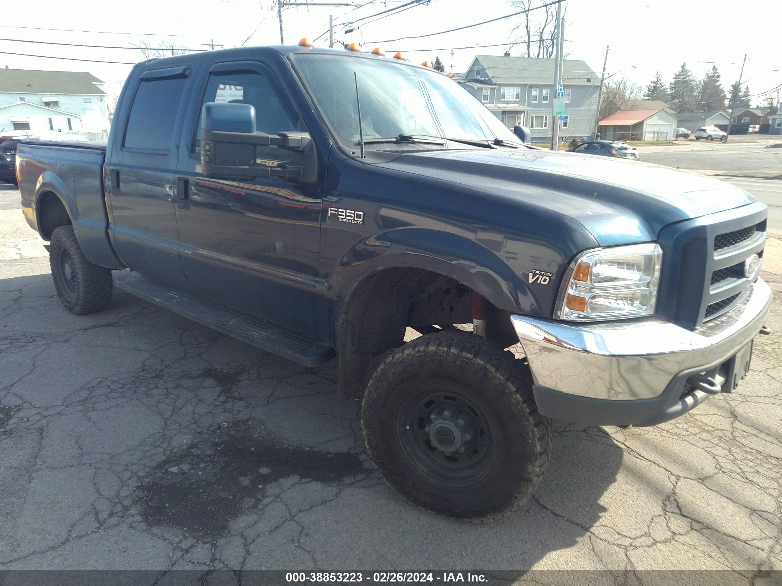 FORD F350 2004 1ftsw31s64ec13696