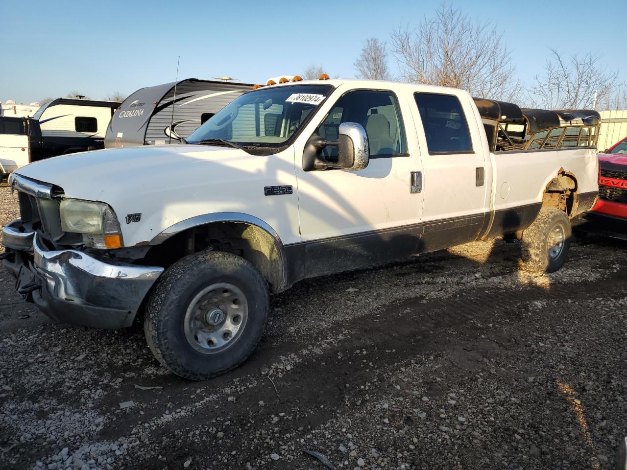 FORD F350 2003 1ftsw31s73ea55447