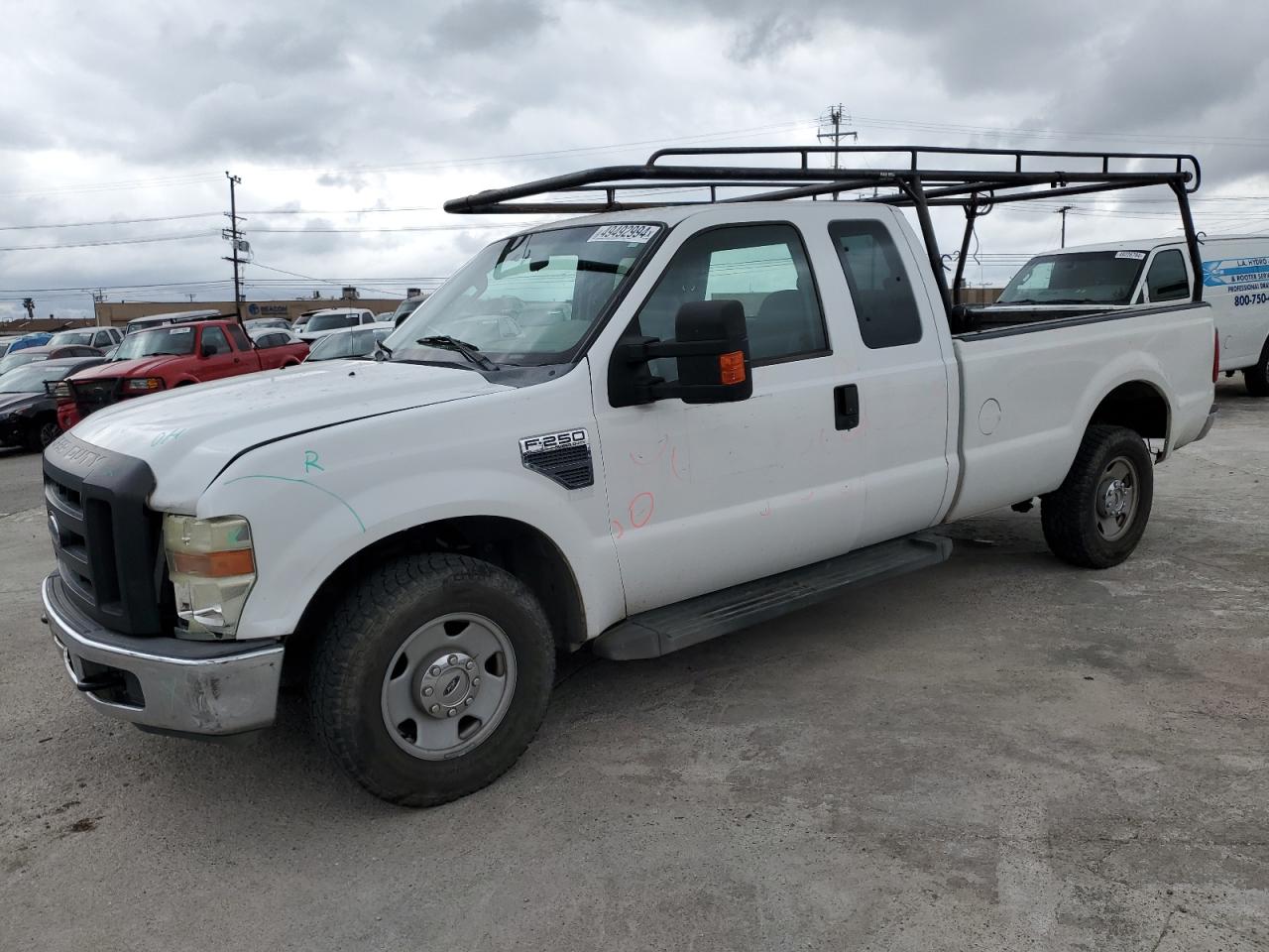 FORD F250 2008 1ftsx20508ea56658