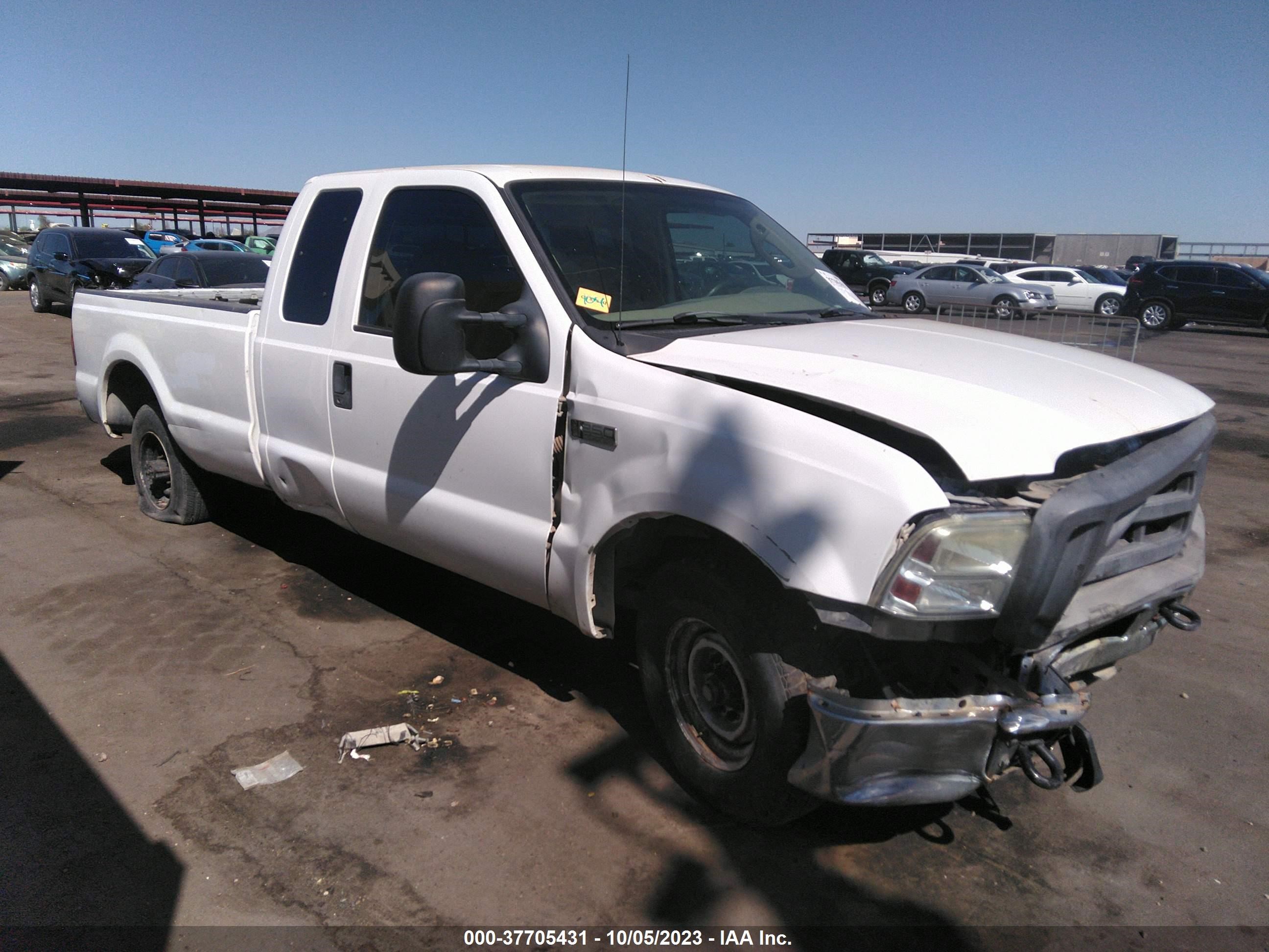 FORD F250 2005 1ftsx20515ec72093