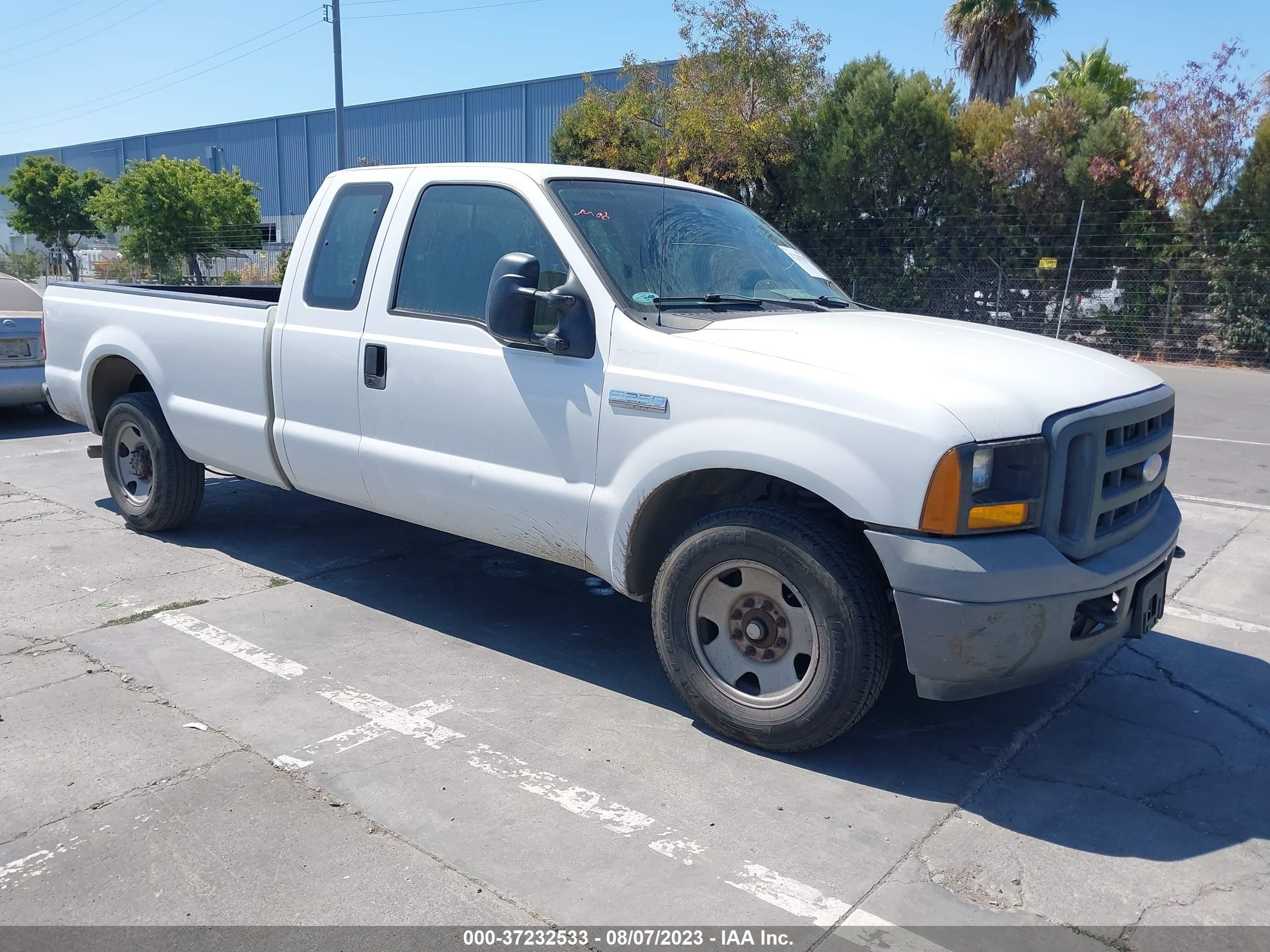 FORD F250 2006 1ftsx20516ea63051