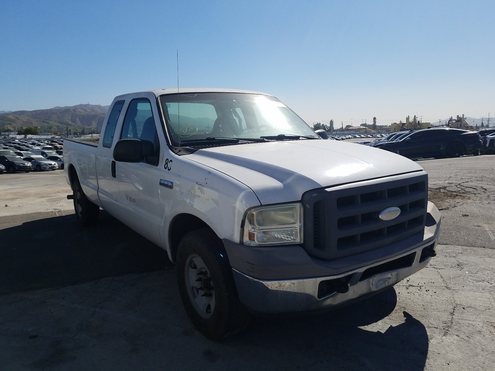 FORD F250 SUPER 2005 1ftsx20535eb91712