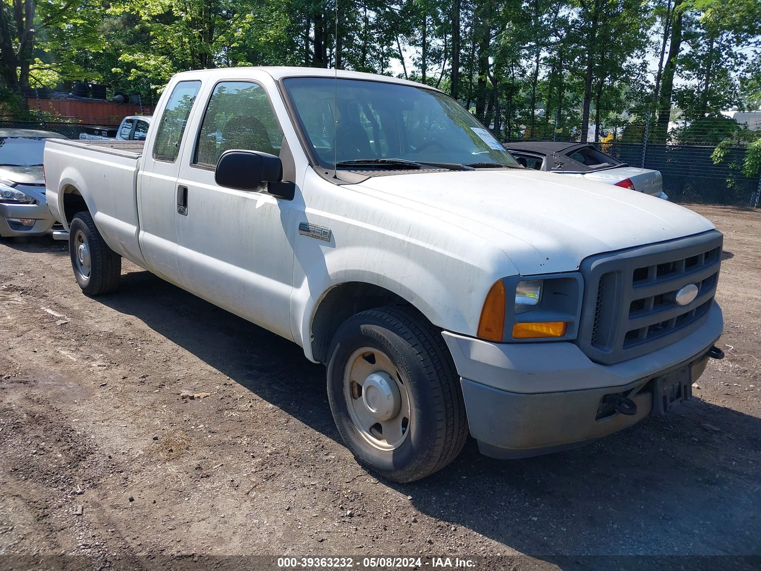 FORD F250 2005 1ftsx20535ec28435