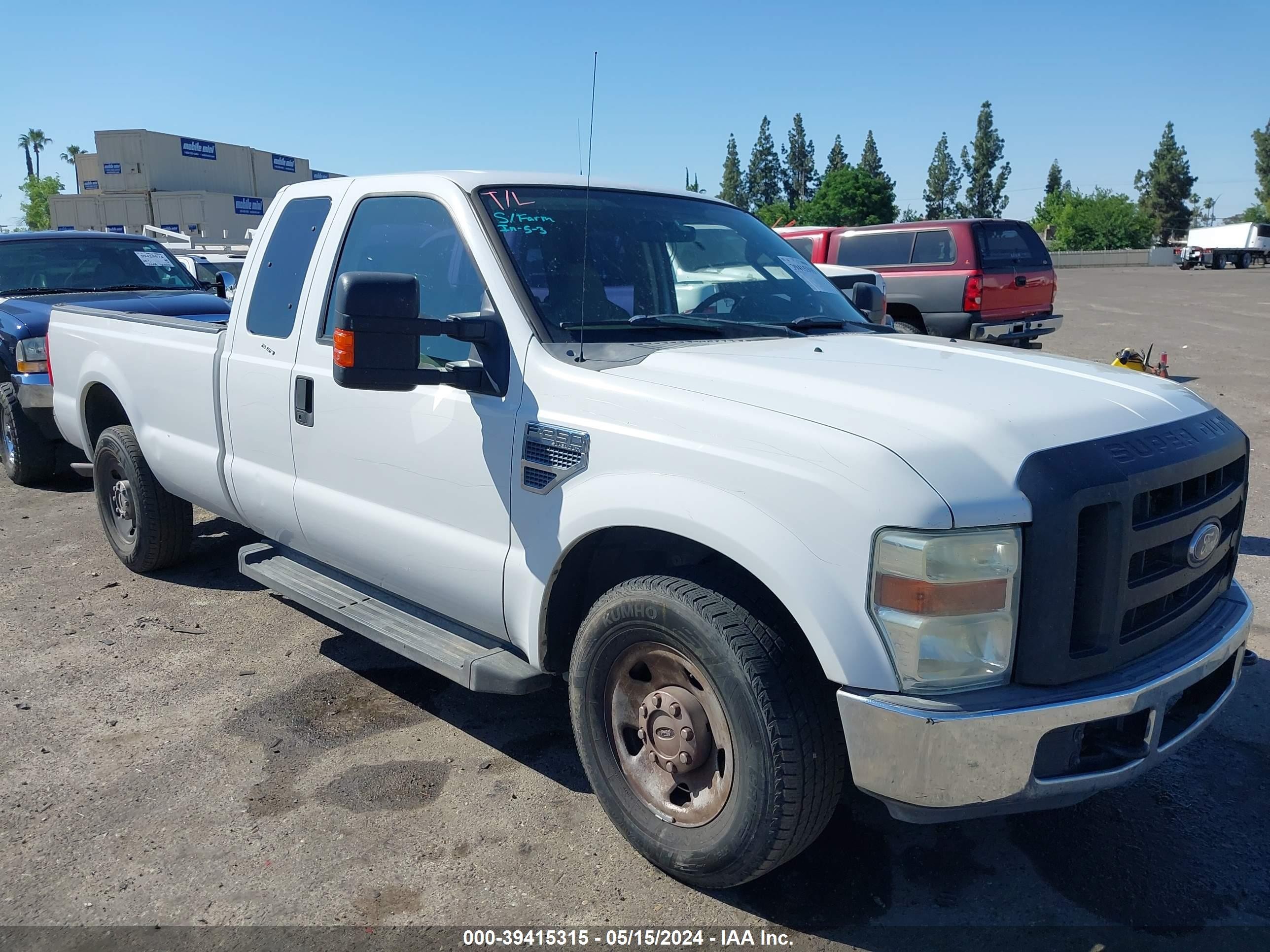 FORD F250 2008 1ftsx20548ee17826