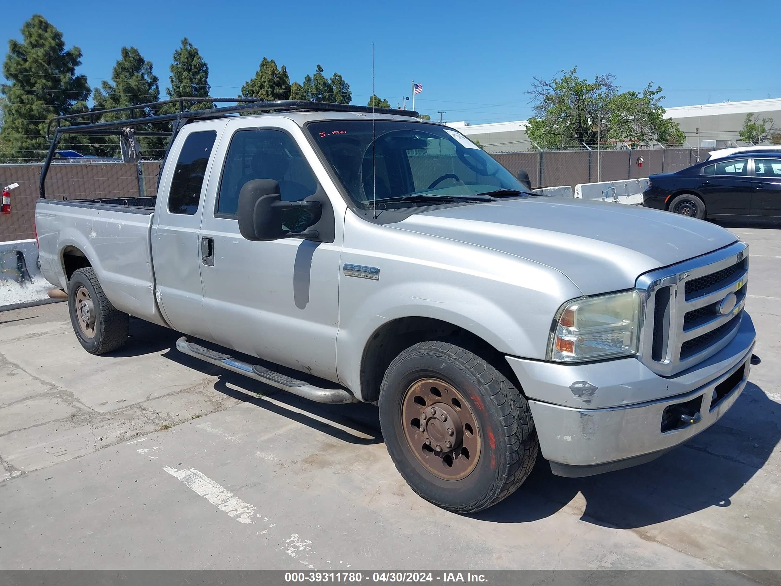 FORD F250 2005 1ftsx20575eb74055