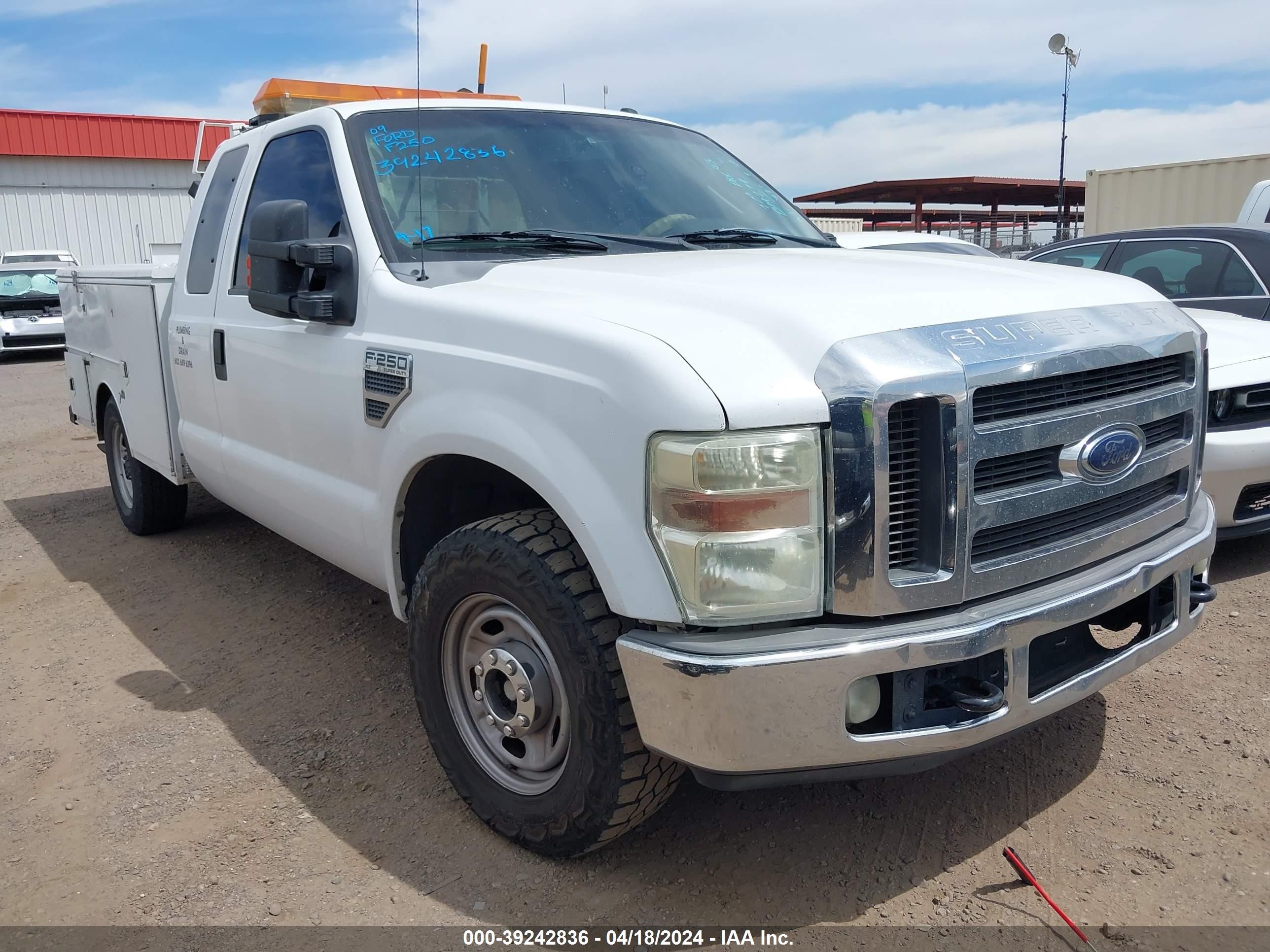 FORD F250 2009 1ftsx205x9eb19279