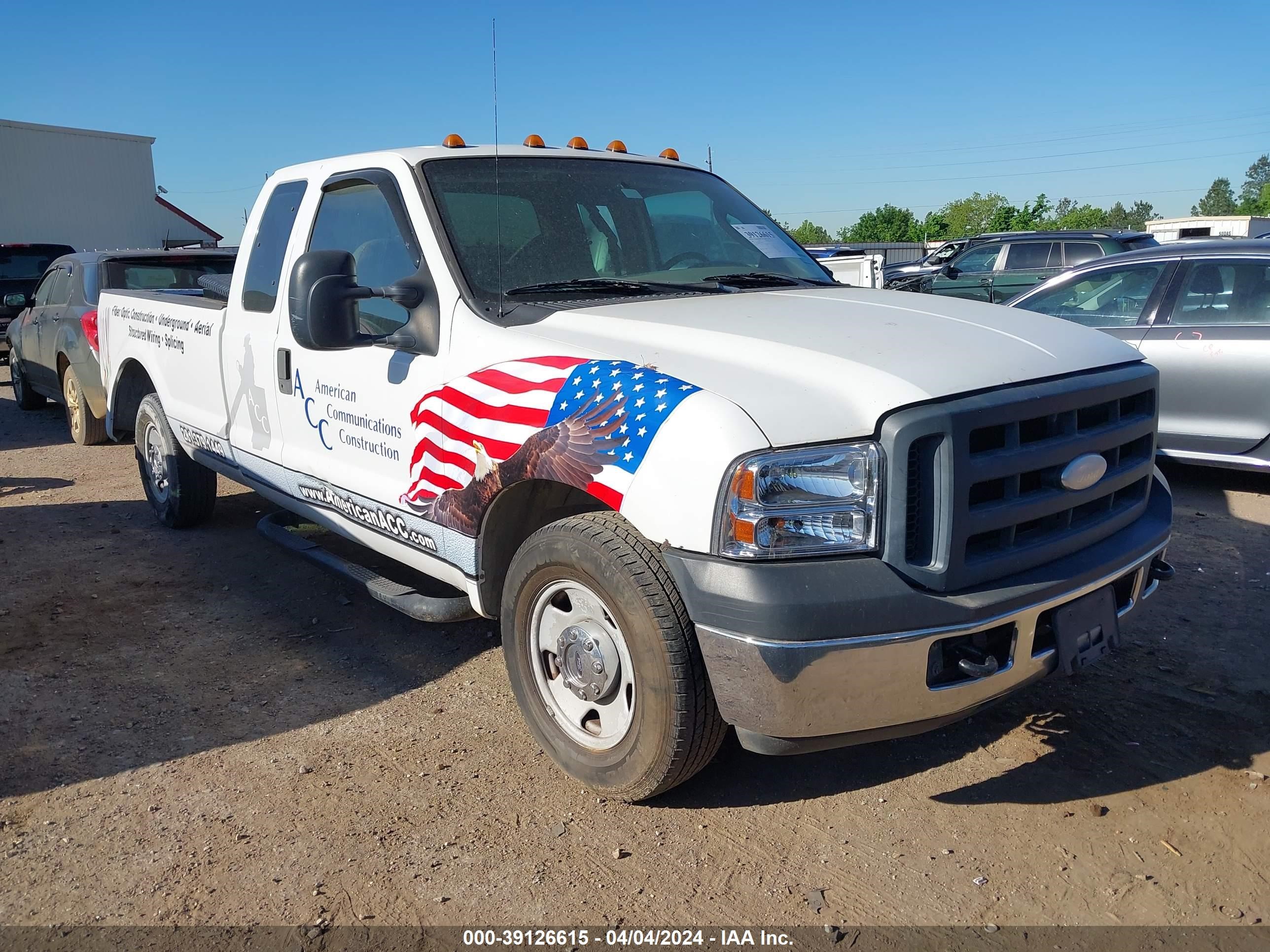 FORD F250 2007 1ftsx20p67ea69172