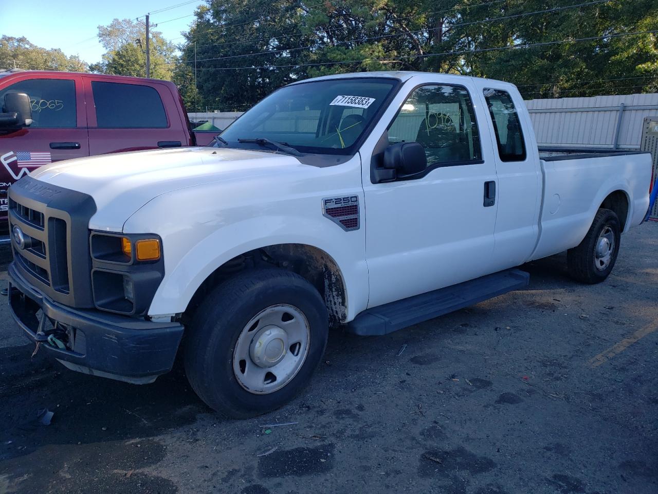 FORD F250 2008 1ftsx20r78ed15486