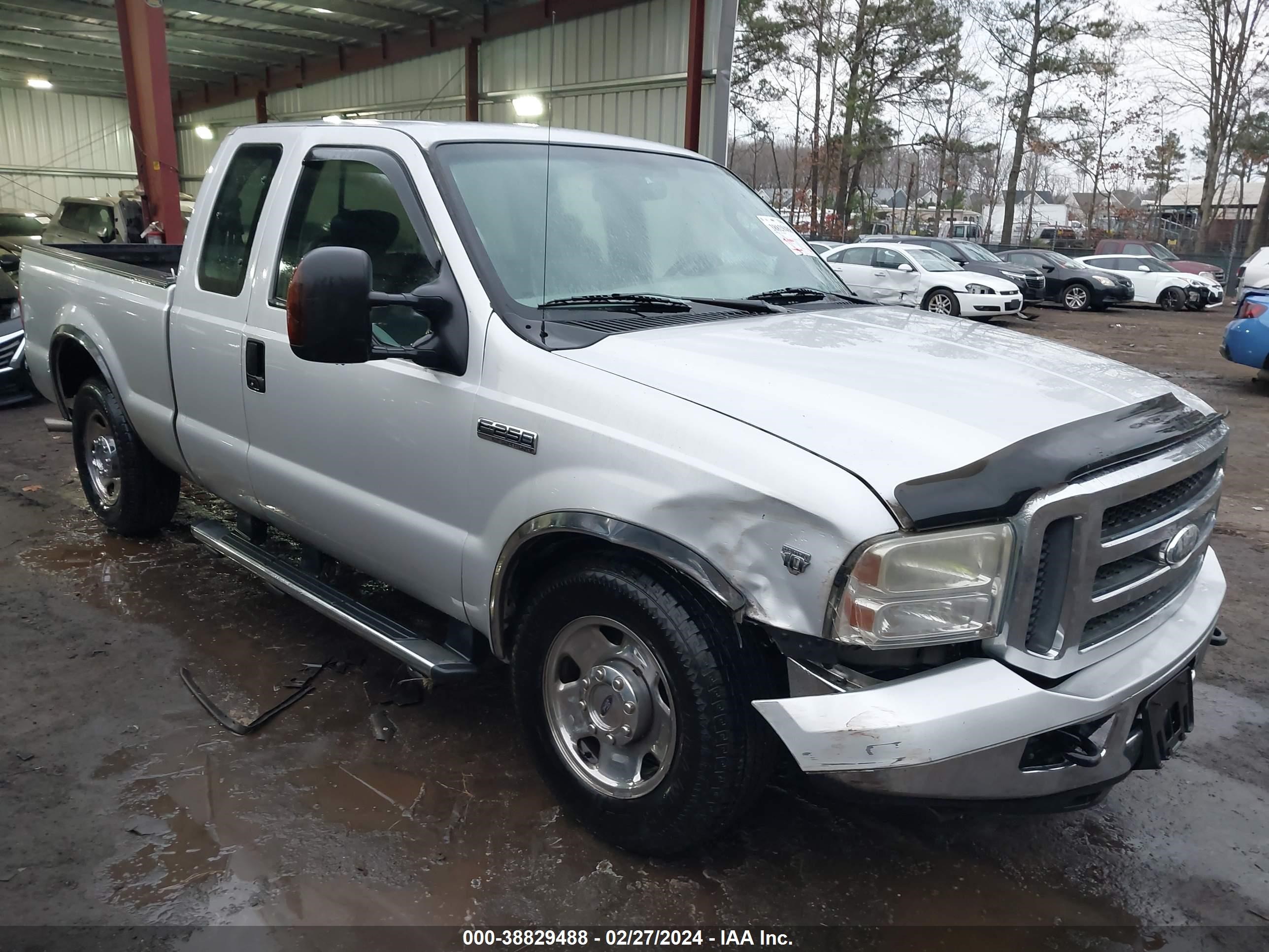 FORD F250 2005 1ftsx20y65ed28703