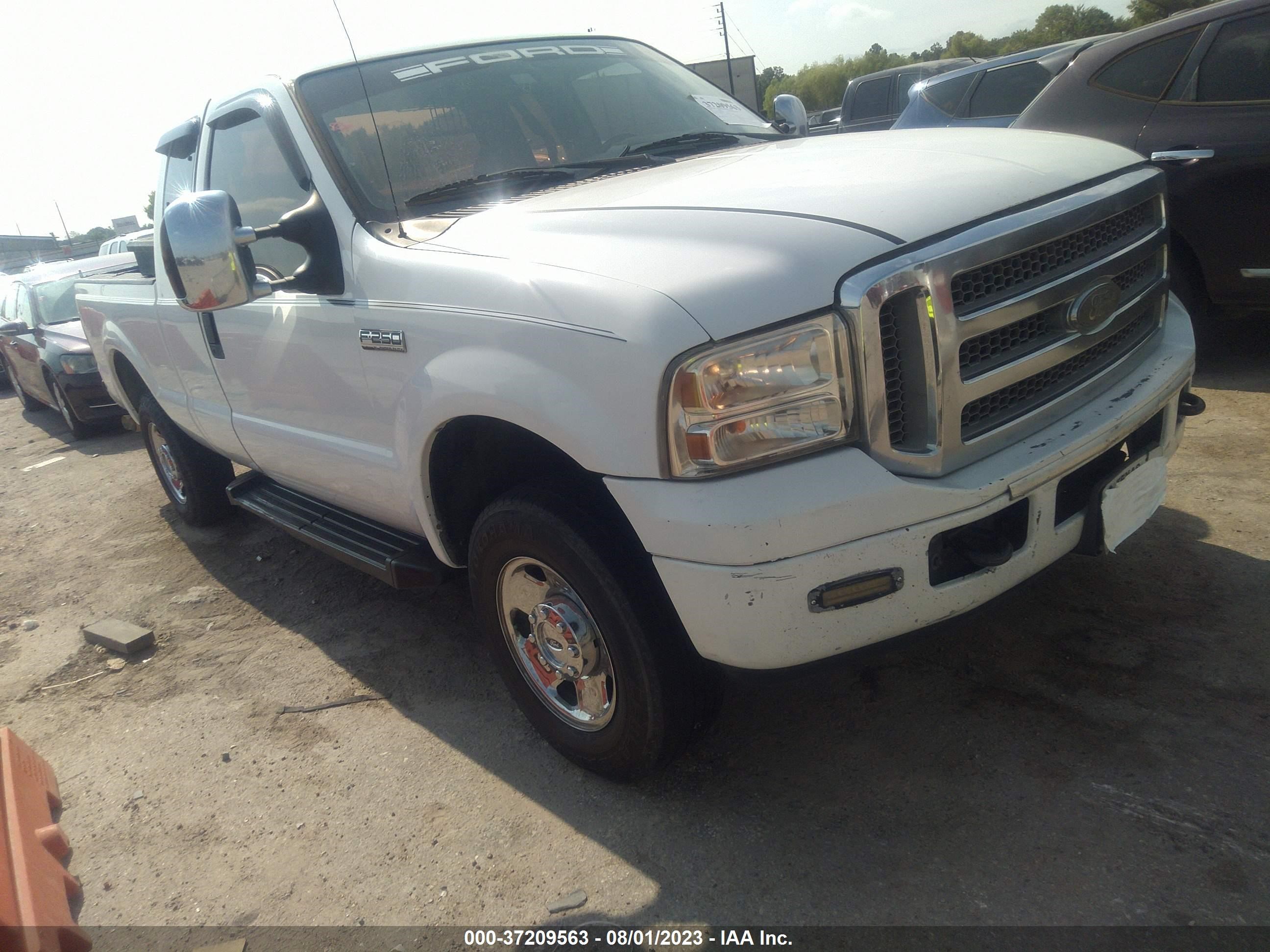 FORD F250 2006 1ftsx21506eb79503