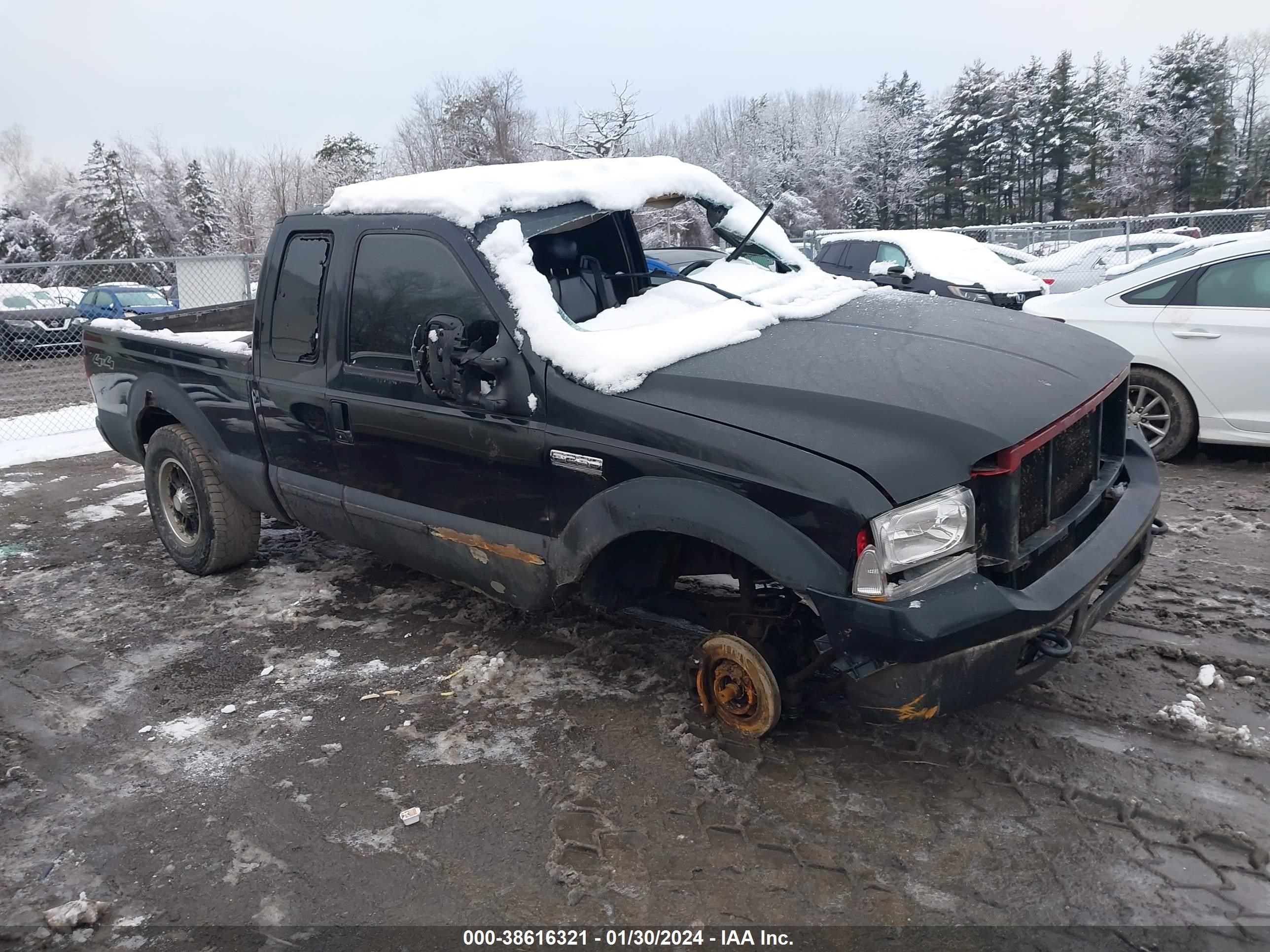 FORD F250 2005 1ftsx21515ec99101