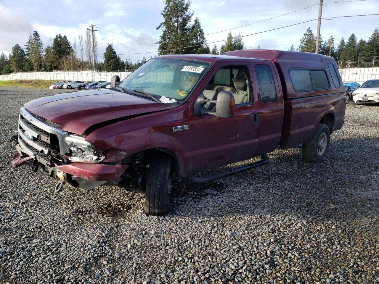 FORD F250 2006 1ftsx21536ed30821