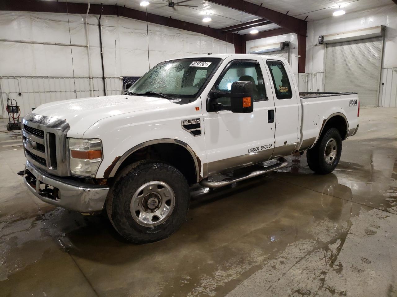 FORD F250 2008 1ftsx21538ec86189