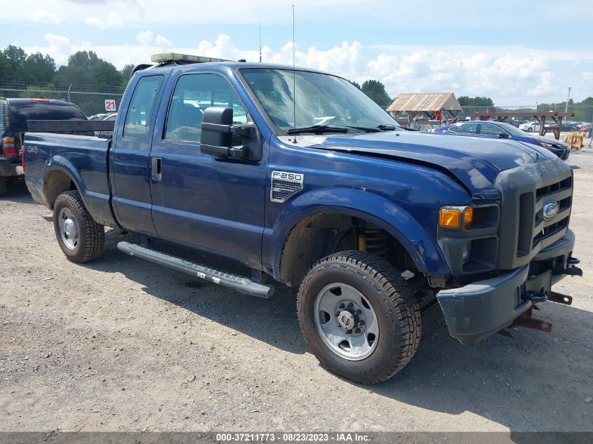 FORD F250 2008 1ftsx21548ea28523