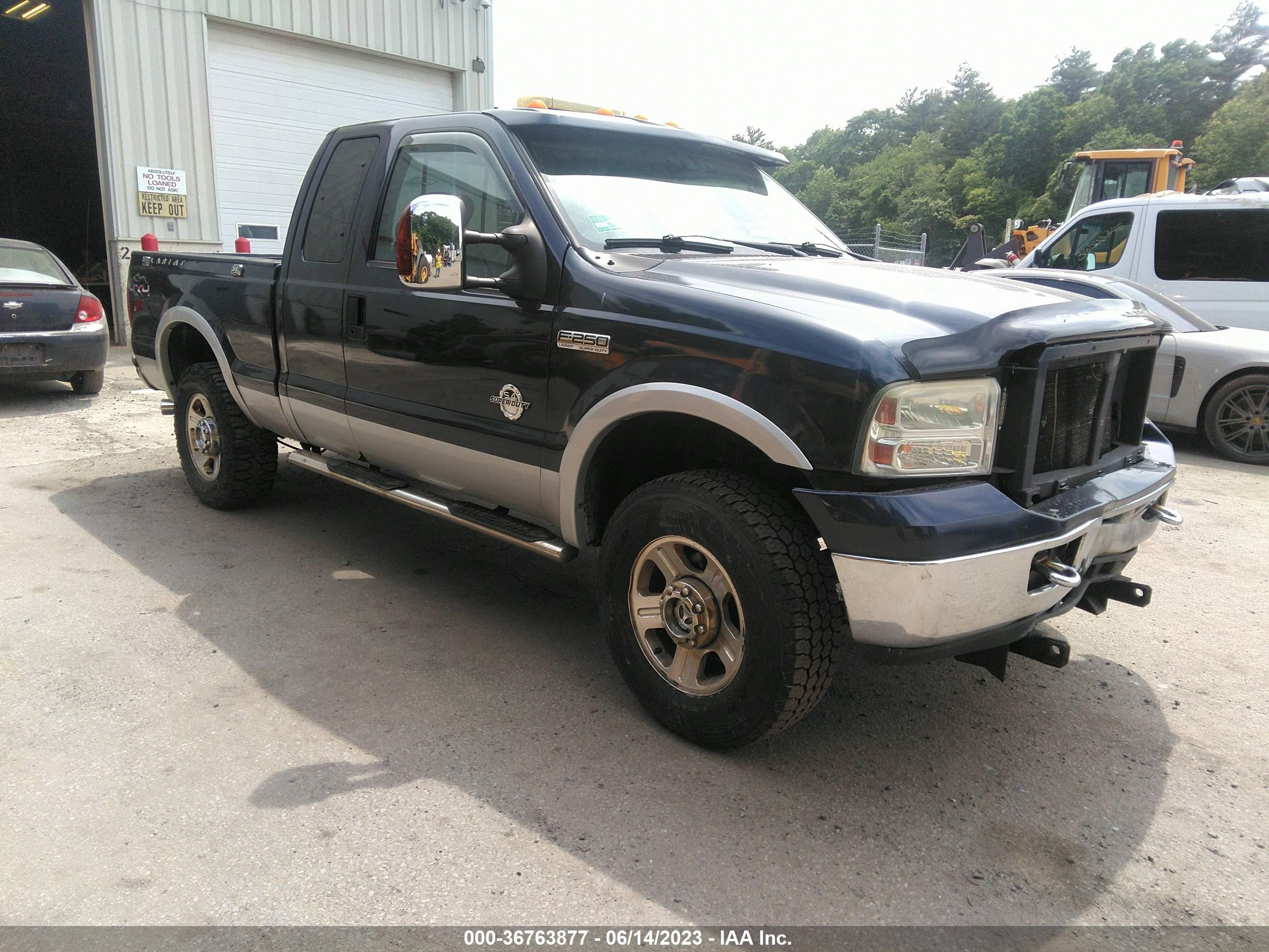 FORD F250 2006 1ftsx21586ed74233