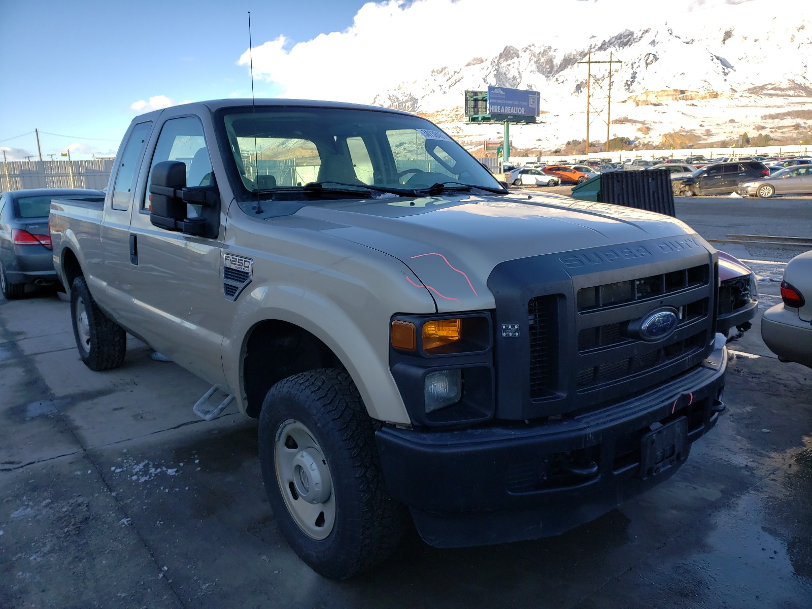 FORD F250 SUPER 2008 1ftsx21588ee06133