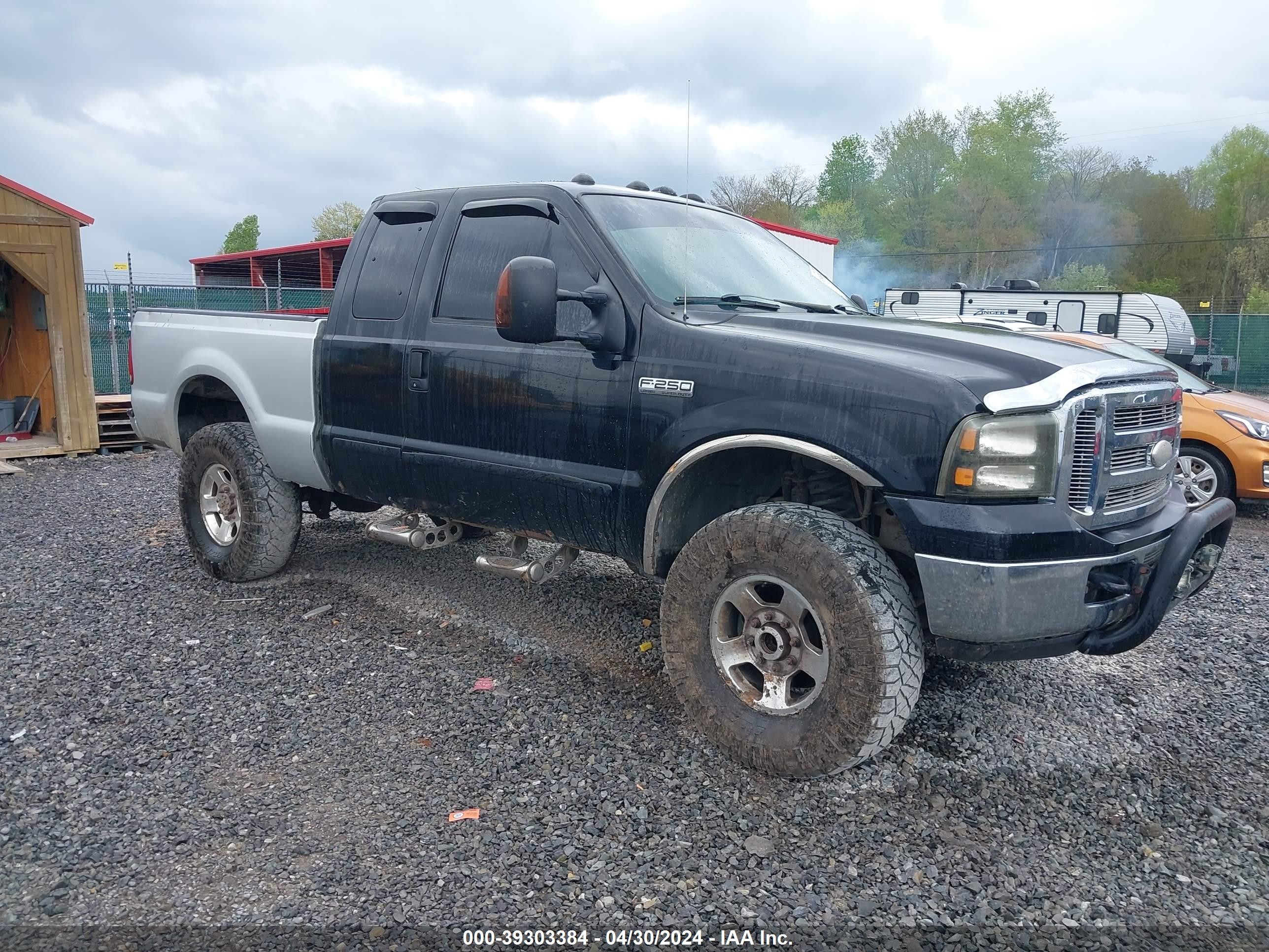 FORD F250 2005 1ftsx21595ec38613