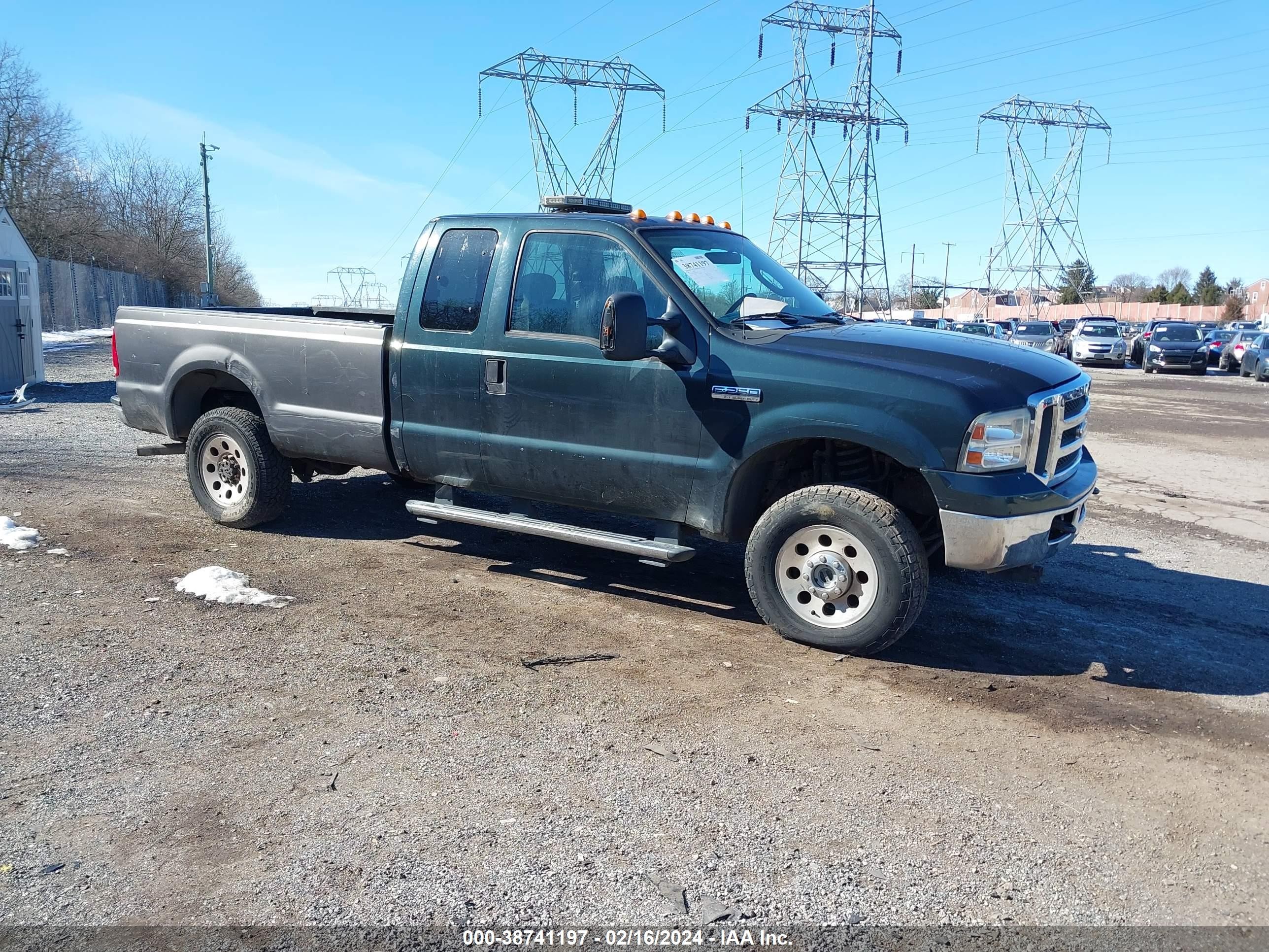 FORD F250 2006 1ftsx215x6eb37002