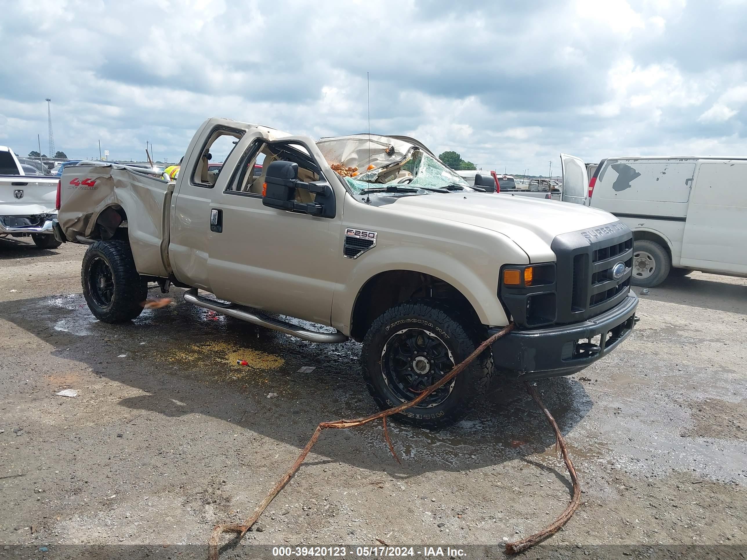 FORD F250 2008 1ftsx215x8ea96664