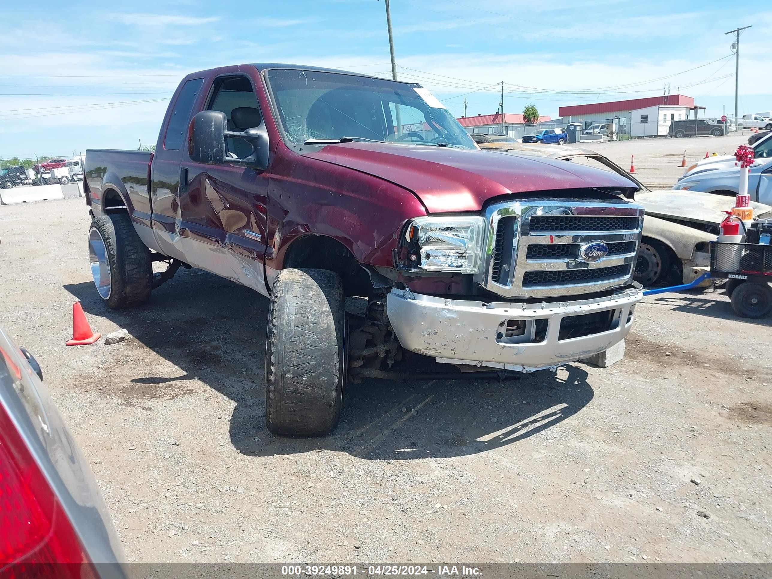 FORD F250 2005 1ftsx21p05ec84266